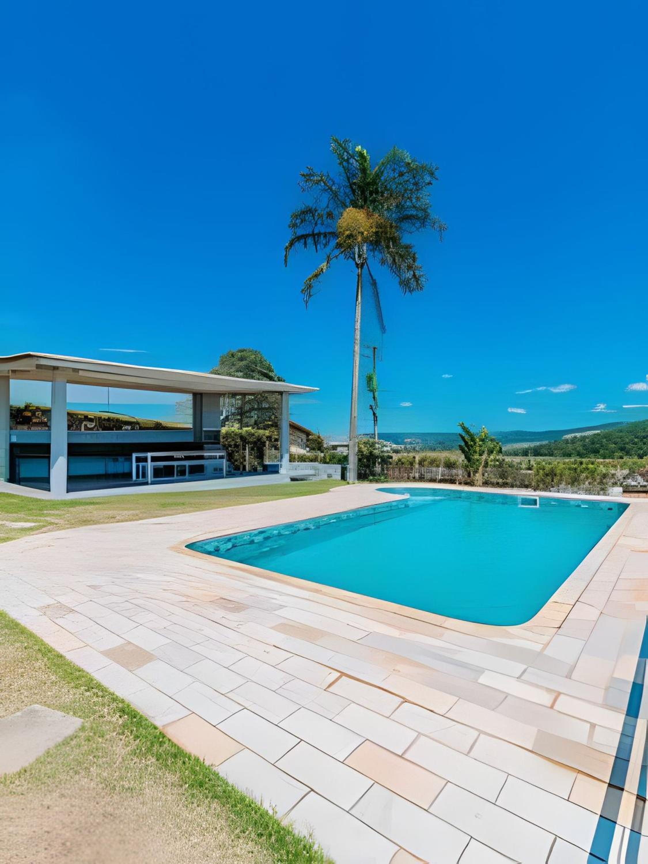 Descanso e Diversão: Piscina e Gourmet em condomínio à 65km de SP