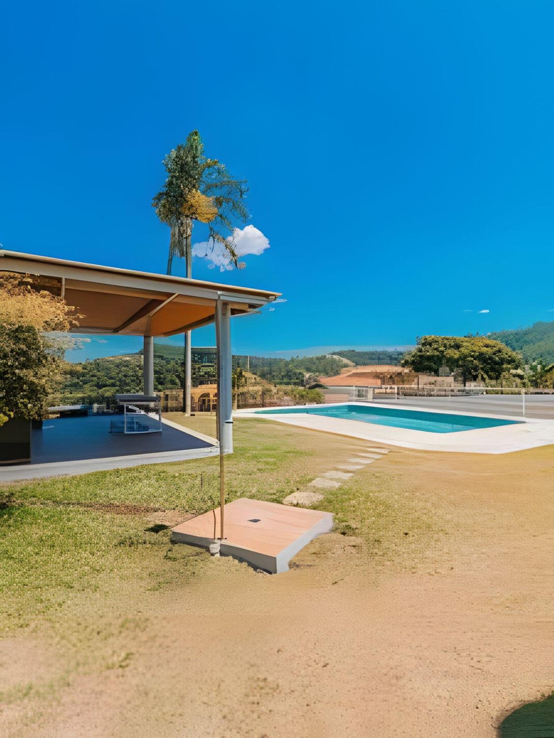Descanso e Diversão: Piscina e Gourmet em condomínio à 65km de SP