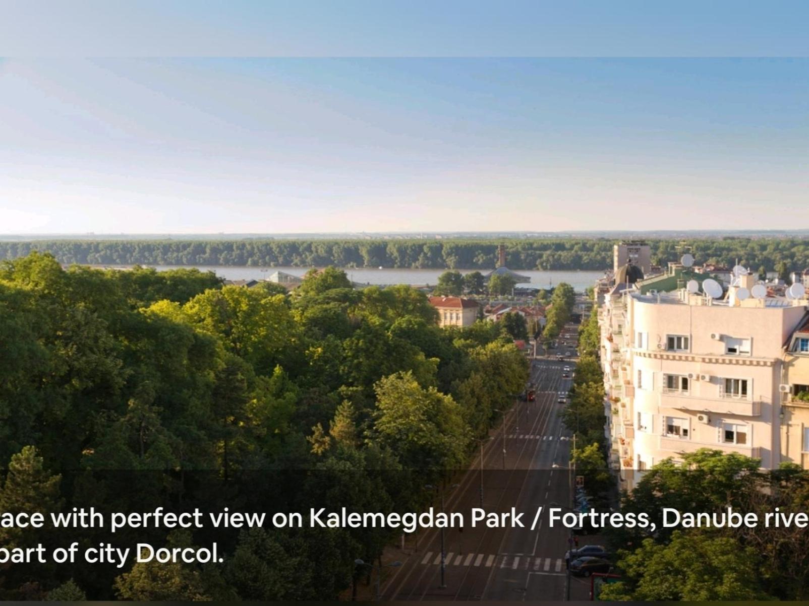 Penthouse Apartment Belgrade view 3