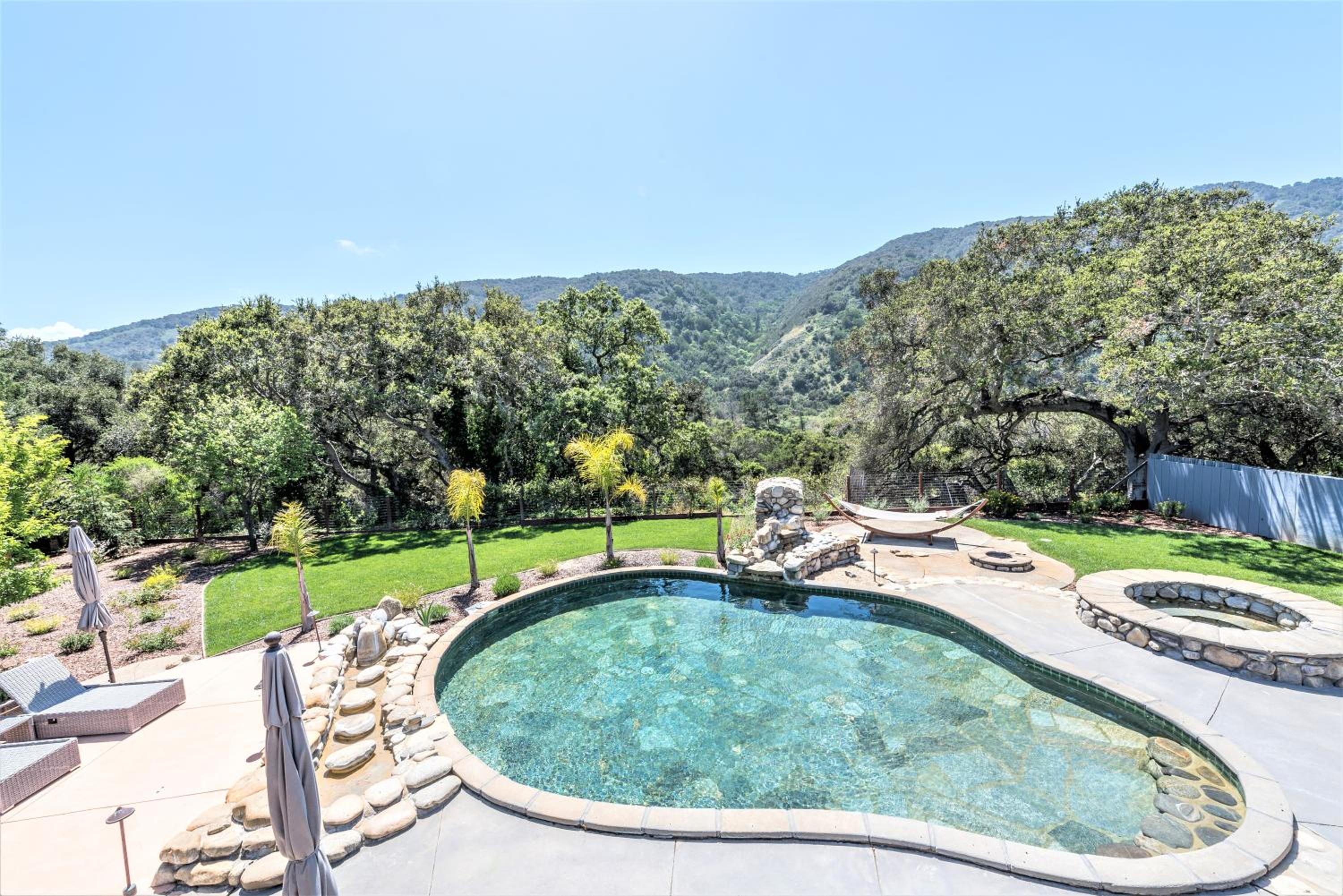 LX3 Renaissance Carmel Valley villa Pool and Spa view 3