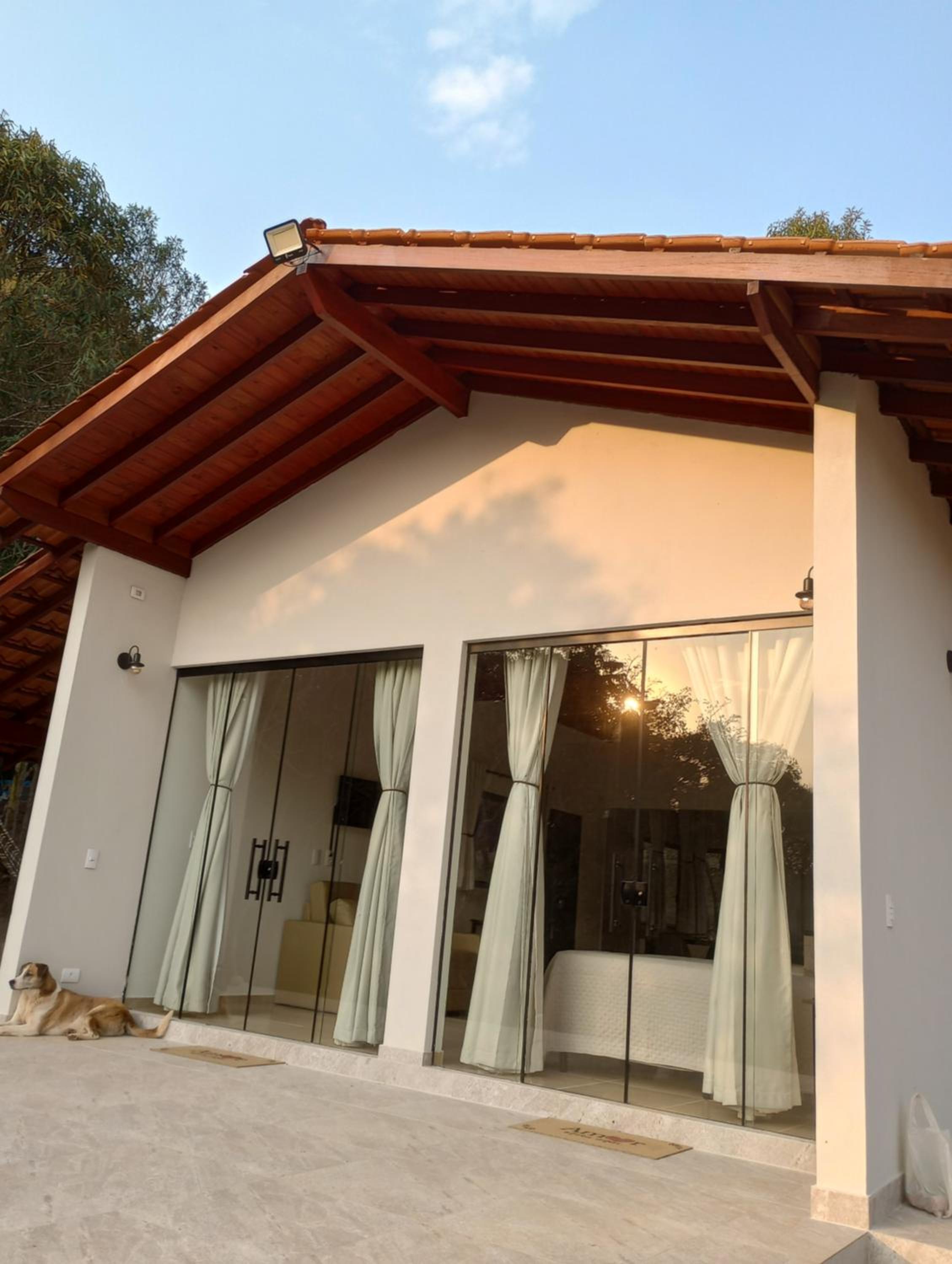 Cabanas Privativas com Jacuzzi, Cozinha, Churrasqueira e Decoração - Sitio Pauletto