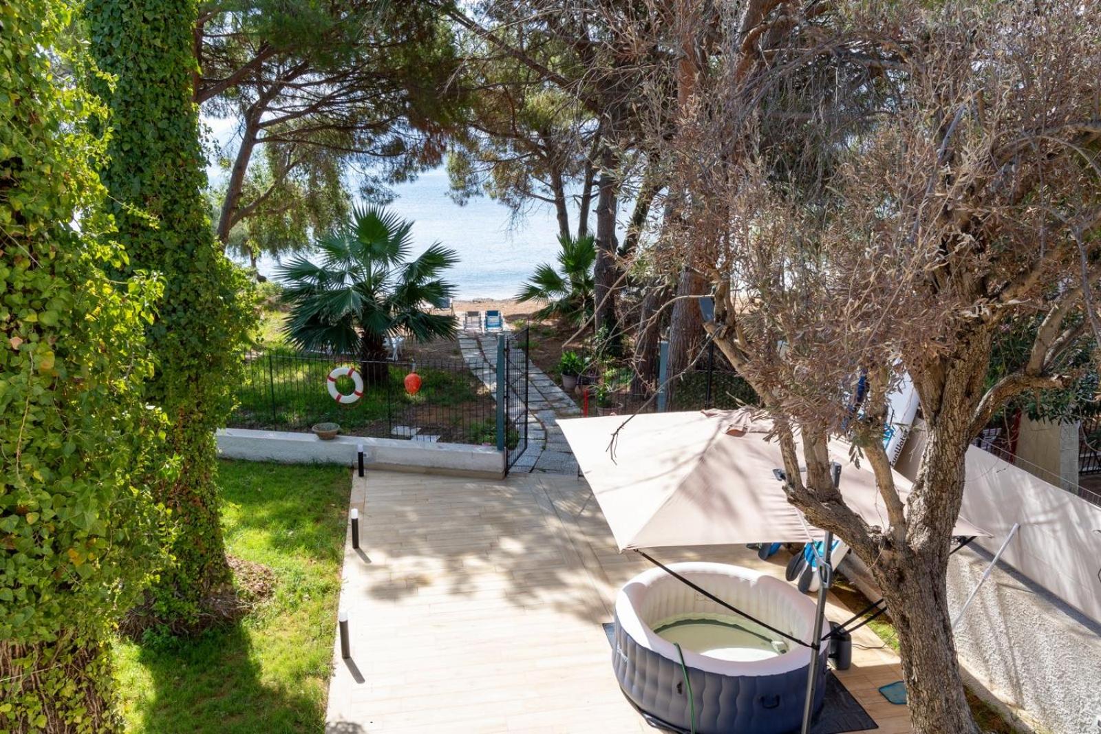 Casa cancello a mare