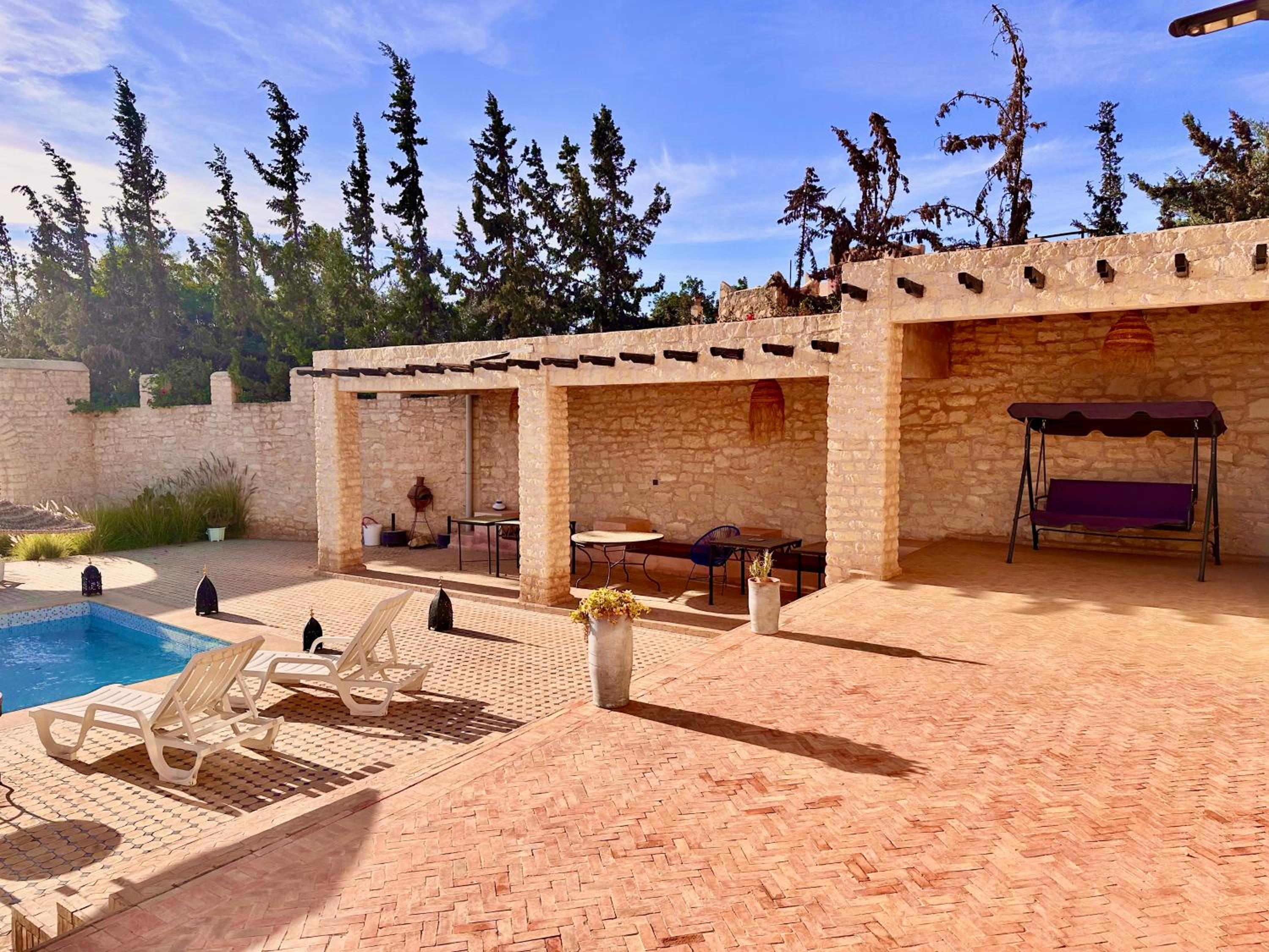 QUIET OASIS Luxury Stone Villa with Panoramic Views near Essaouira view 3