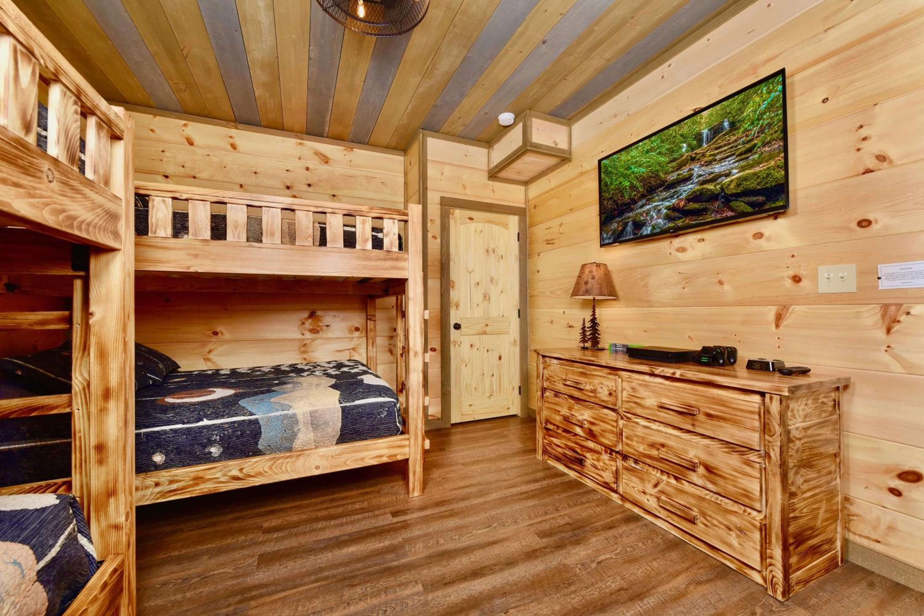 Sweet Mtn Retreat Theater Game Room EV view 5