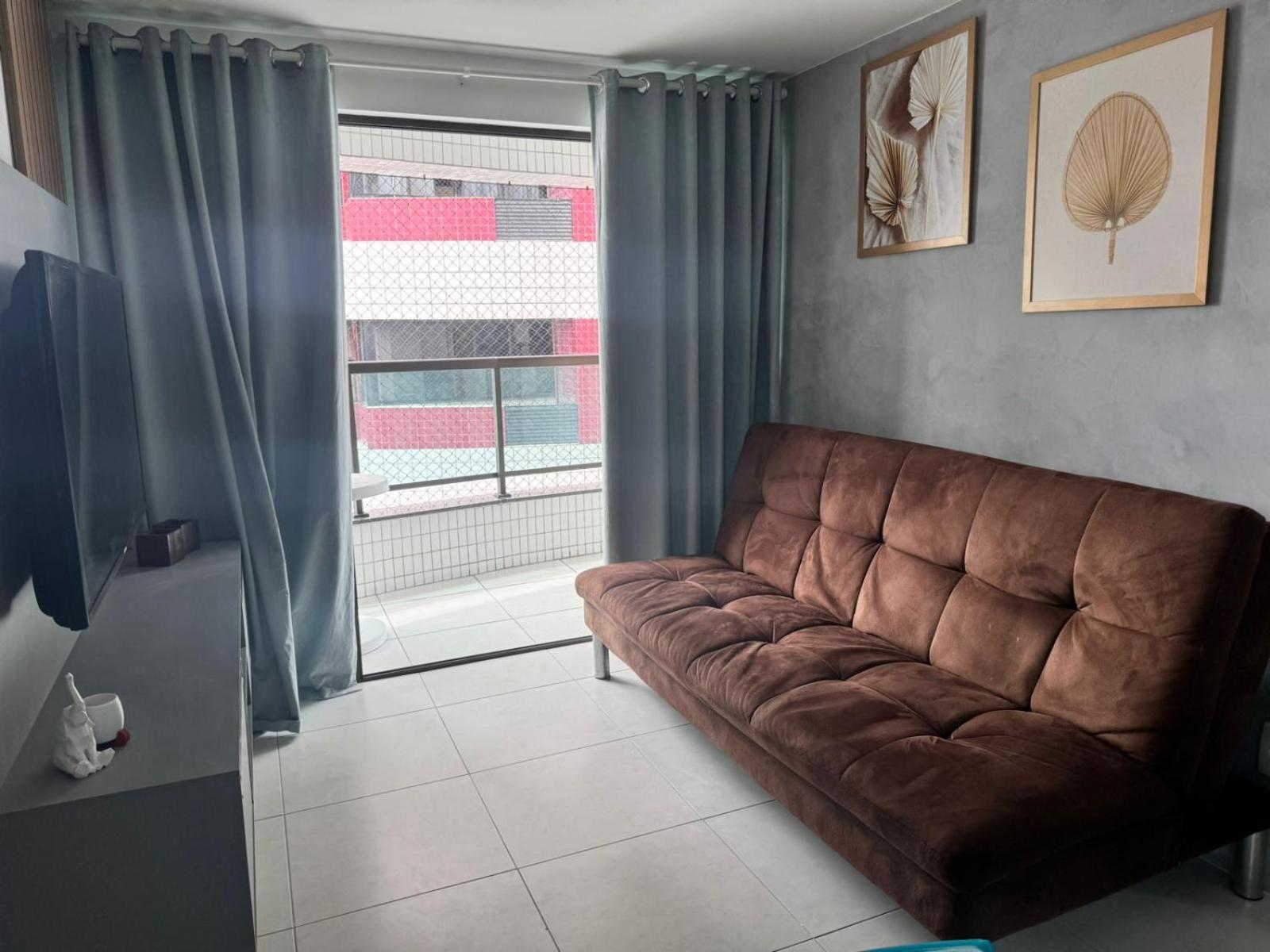 Flat Boa Viagem Rua dos Navegantes com vaga de garagem