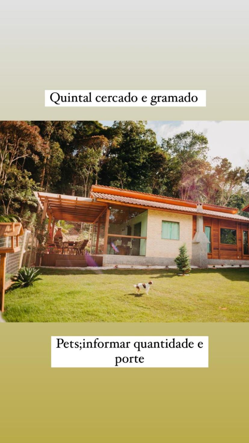 CHALÉ PEDRA AZUL PET FRIENDLY FAMILY 5 min da rota do lagarto