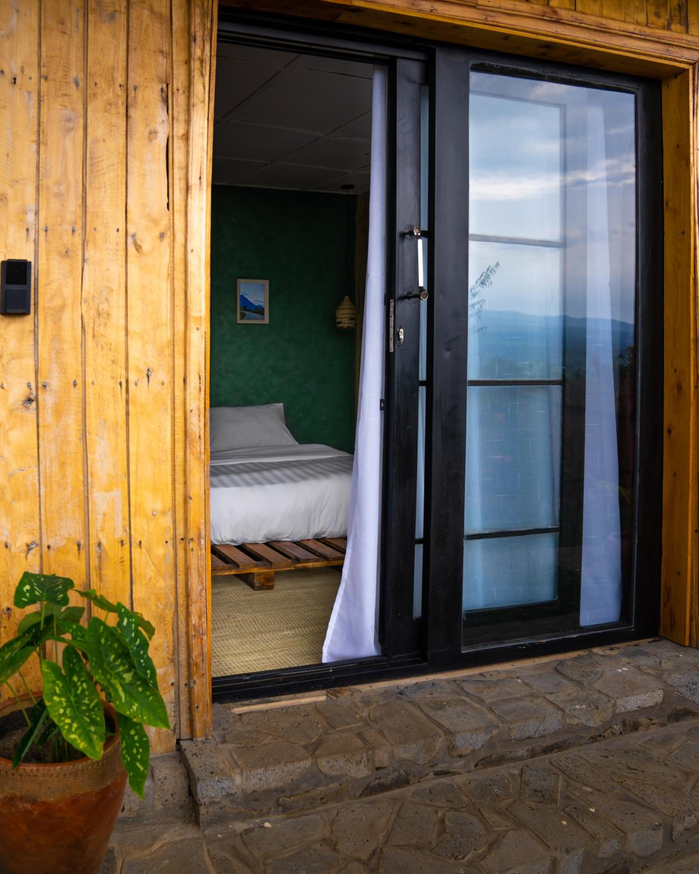 Khaya Nzuri Romantic Hilltop Cabin with Virunga Views view 4