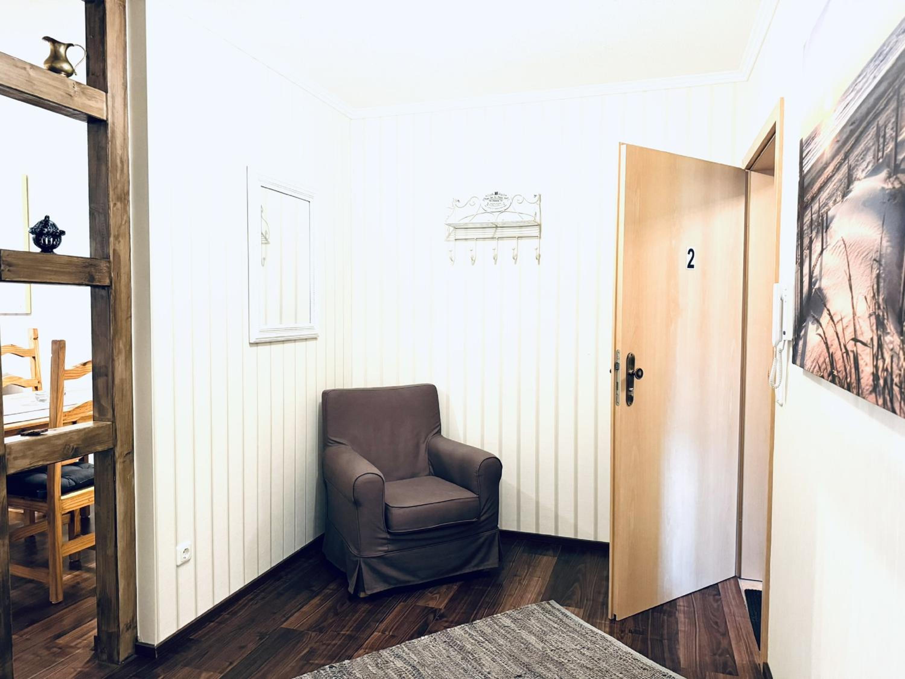 F-1112 Ferienwohnung Lobbe FeWo 02 strandnah, Garten