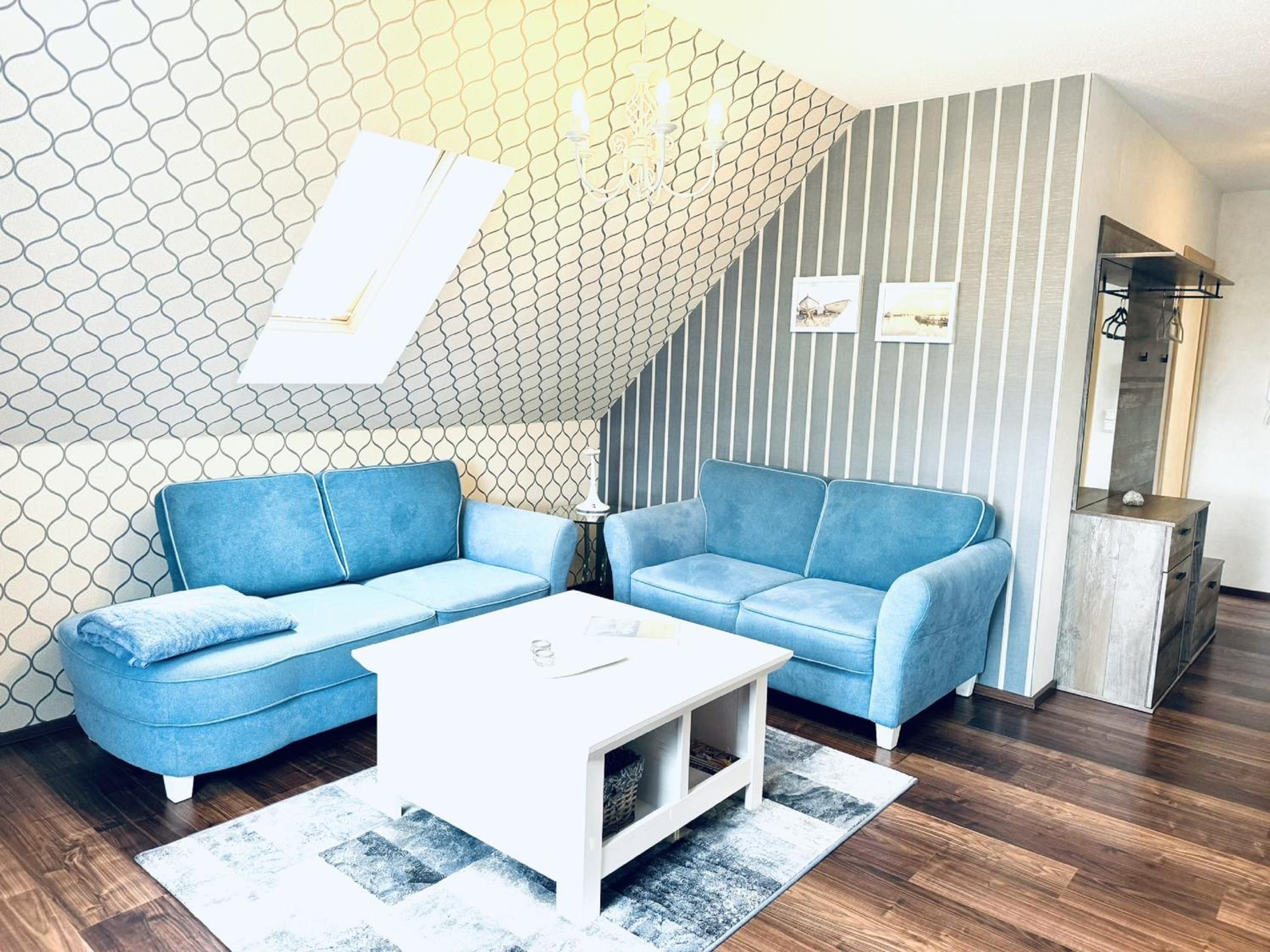 F-1112 Ferienwohnung Lobbe FeWo 03 strandnah, Garten