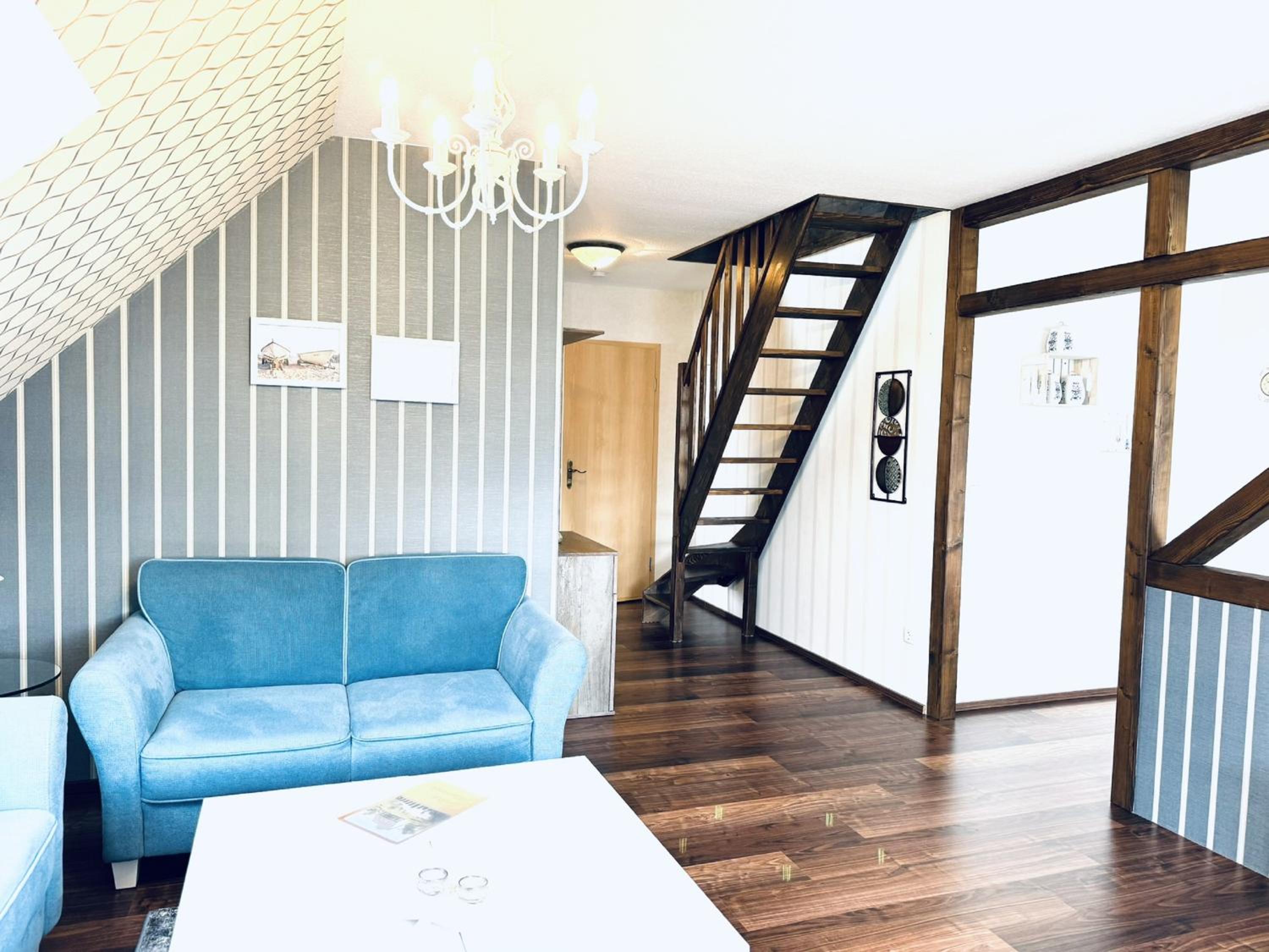 F-1112 Ferienwohnung Lobbe FeWo 03 strandnah, Garten