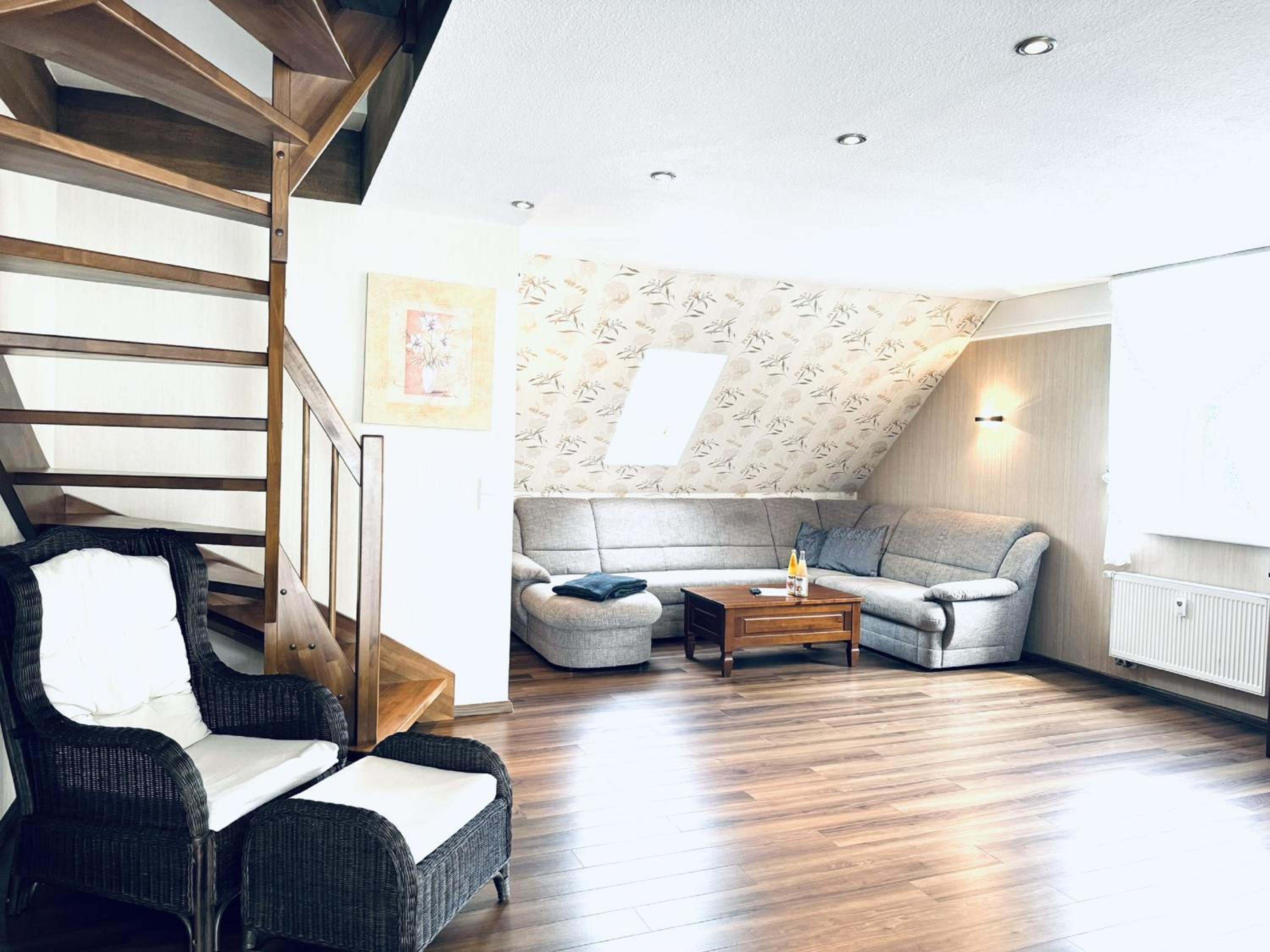 F-1112 Ferienwohnung Lobbe FeWo 04 strandnah, Garten