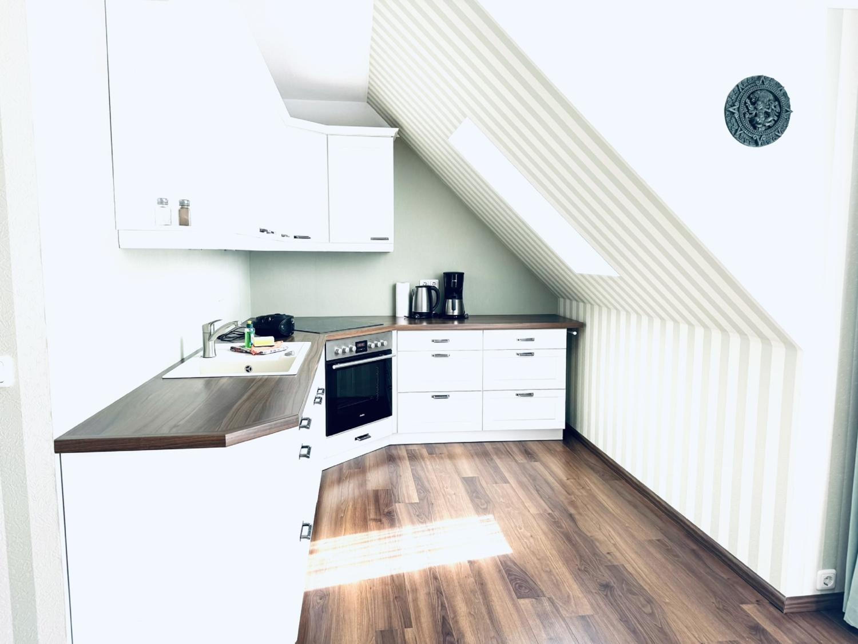 F-1112 Ferienwohnung Lobbe FeWo 04 strandnah, Garten