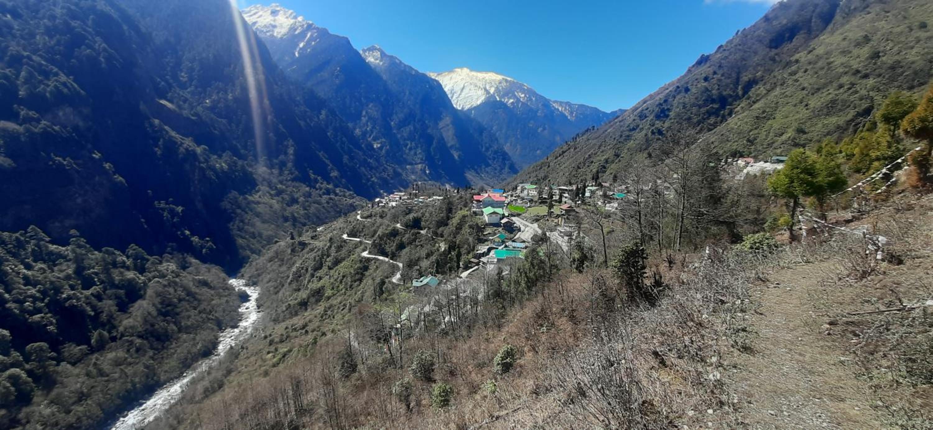 Mantra Inn Lachung view 5