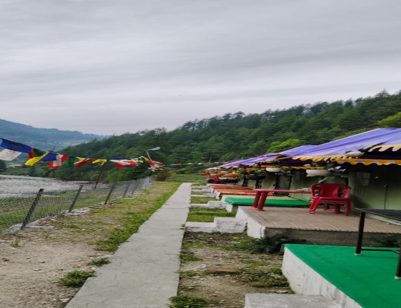 Barot , Waterfall Camps and Domes, Himachal Pradesh view 4