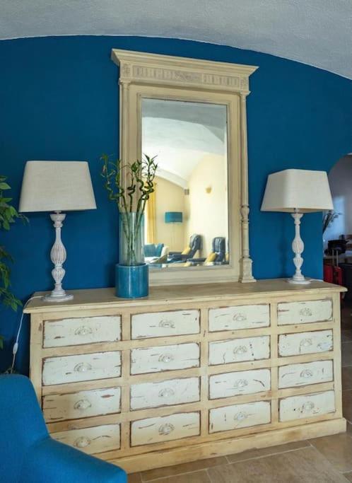 Spacious Villa Vallauris Cannes with AC throughout and large private pool