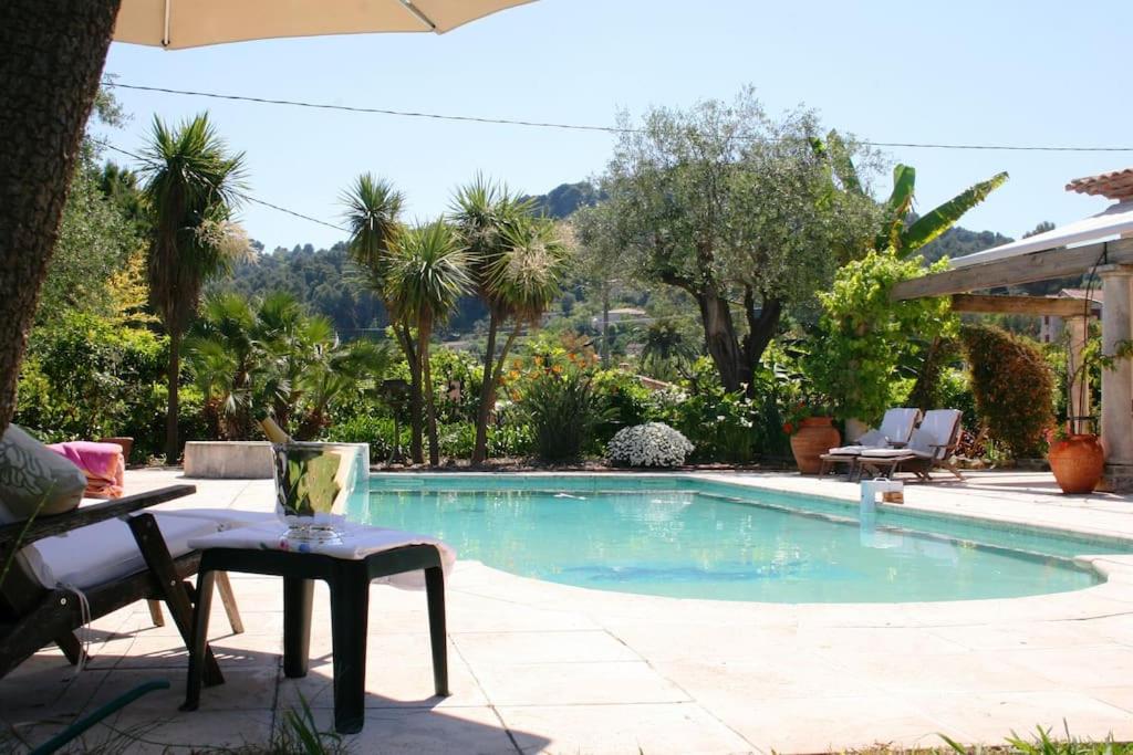 Spacious Villa Vallauris Cannes with AC throughout and large private pool