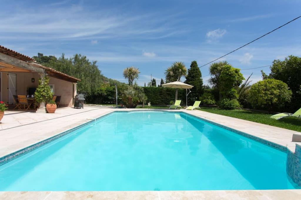 Spacious Villa Vallauris Cannes with AC throughout and large private pool