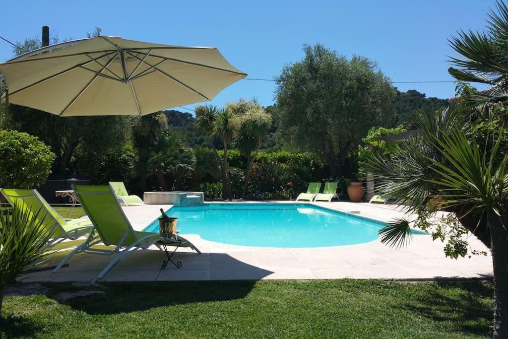 Spacious Villa Vallauris Cannes with AC throughout and large private pool