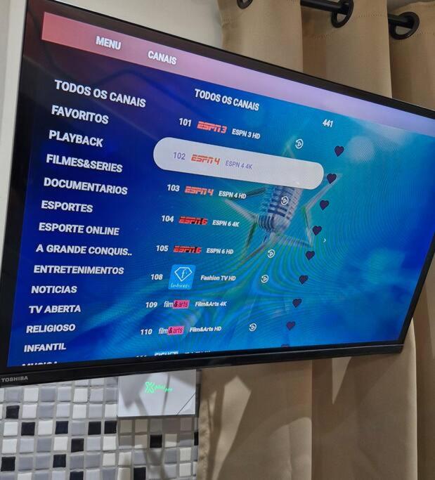 Apt Kitnet Frente Mar Funcional c Ar IPTV Airfryer
