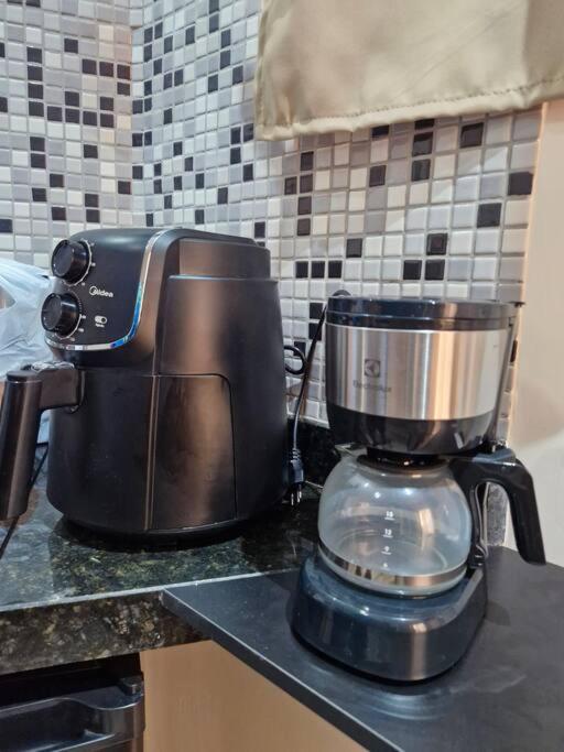 Apt Kitnet Frente Mar Funcional c Ar IPTV Airfryer