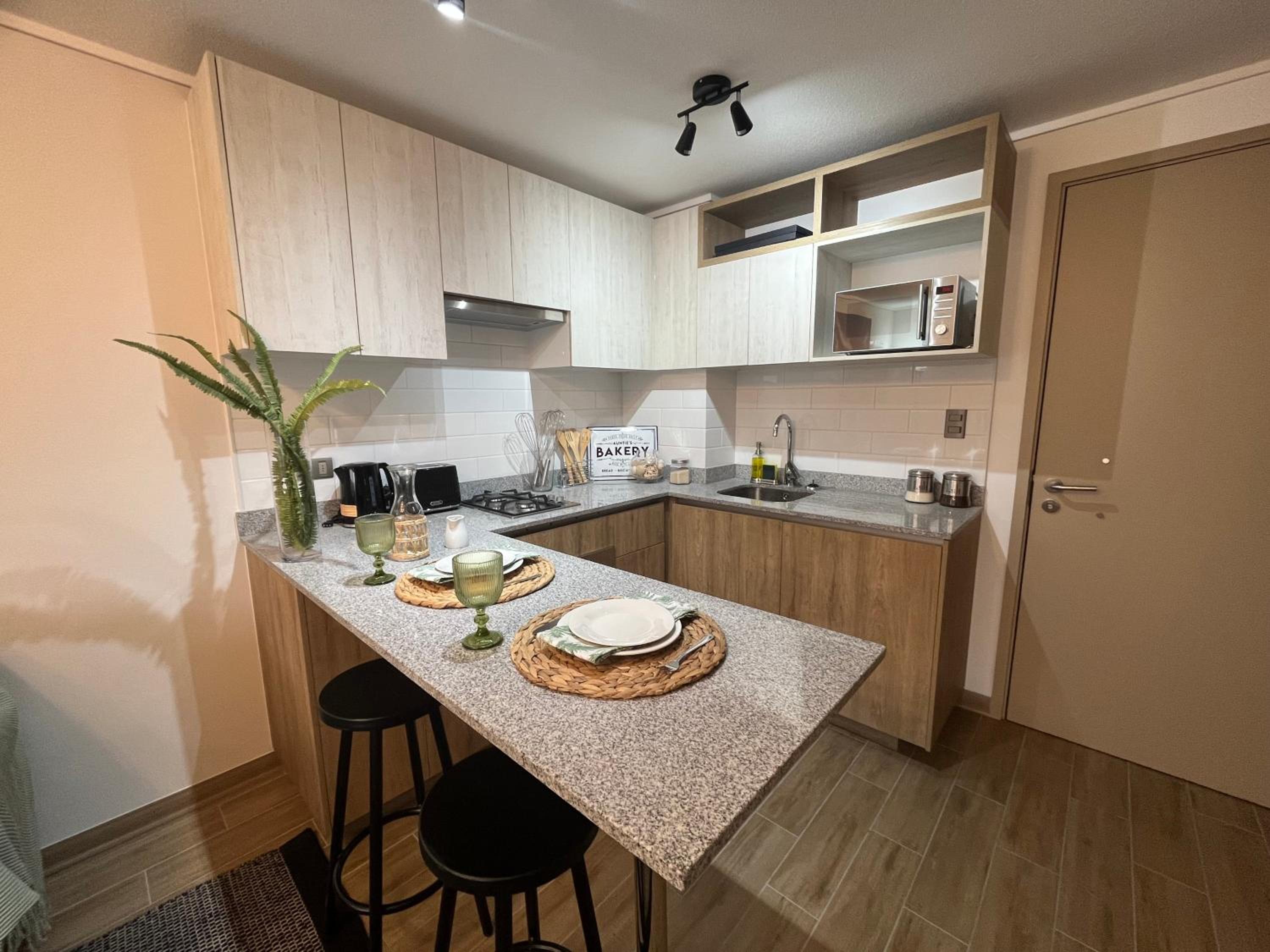 Hermoso departamento Incluye té y café ilimitado