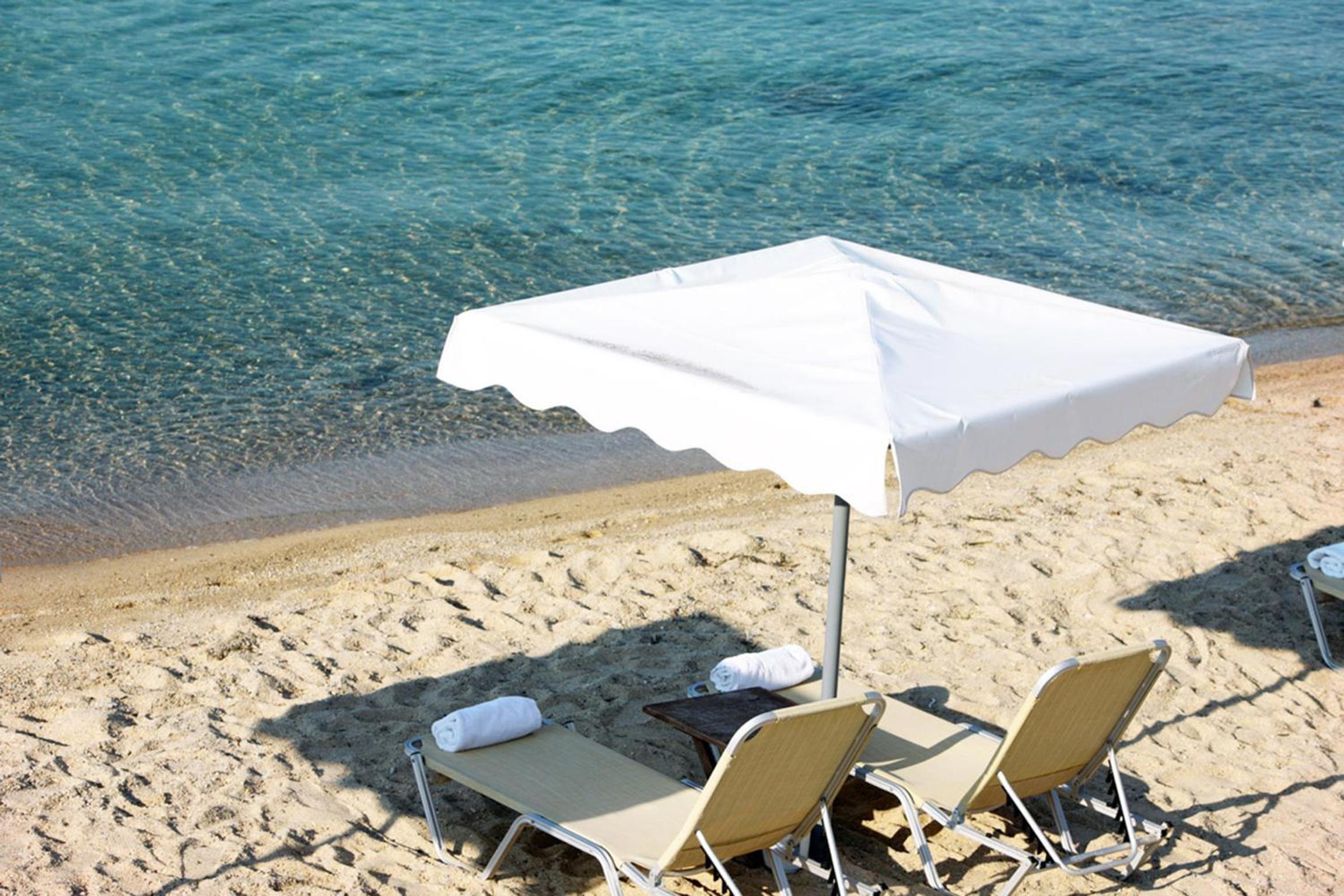 outdoor BBQ area