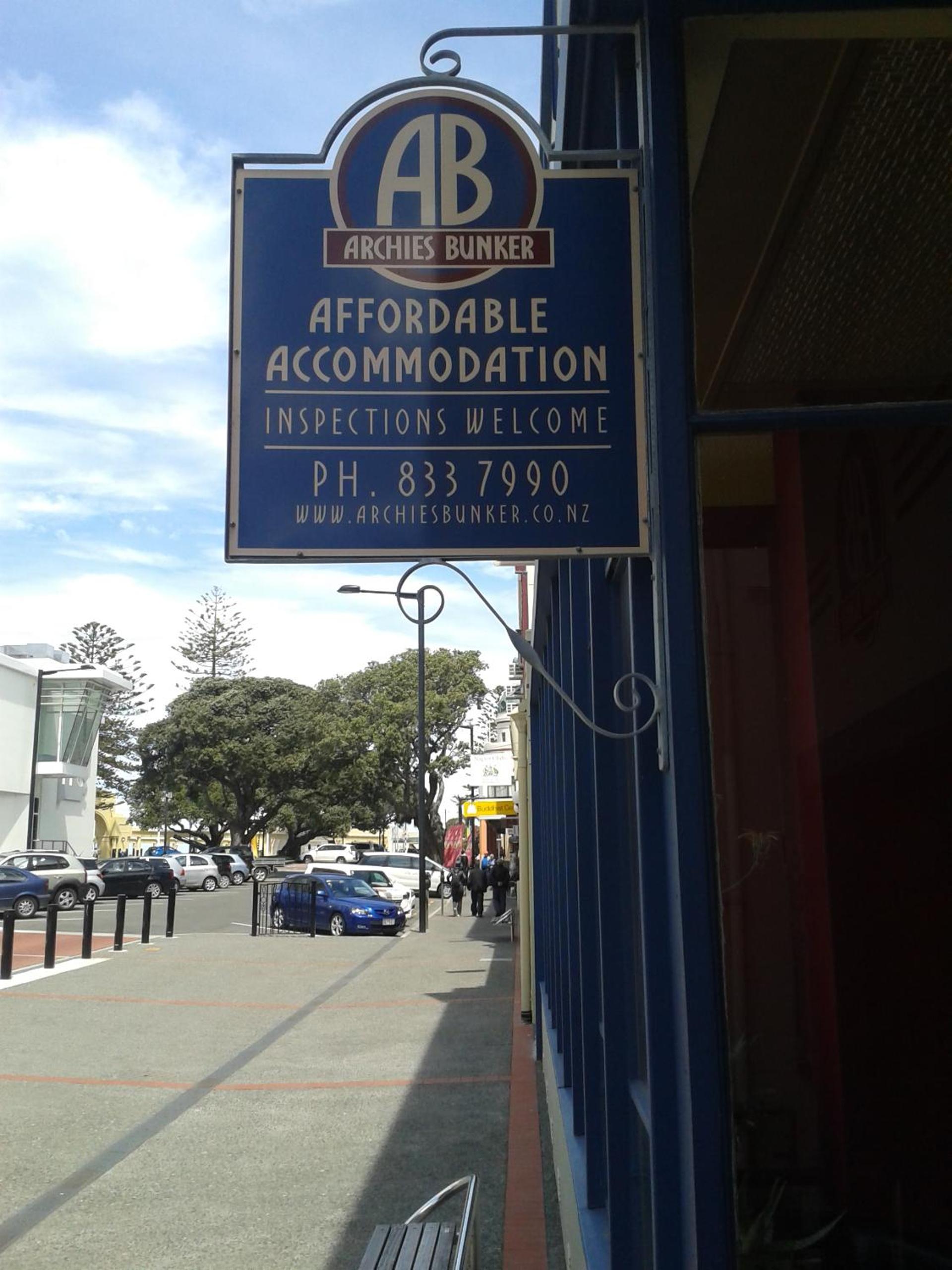 Archies Bunker Affordable Accommodation