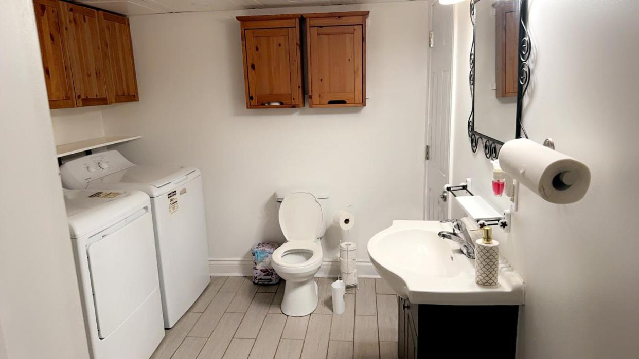 Spacious basement apartment