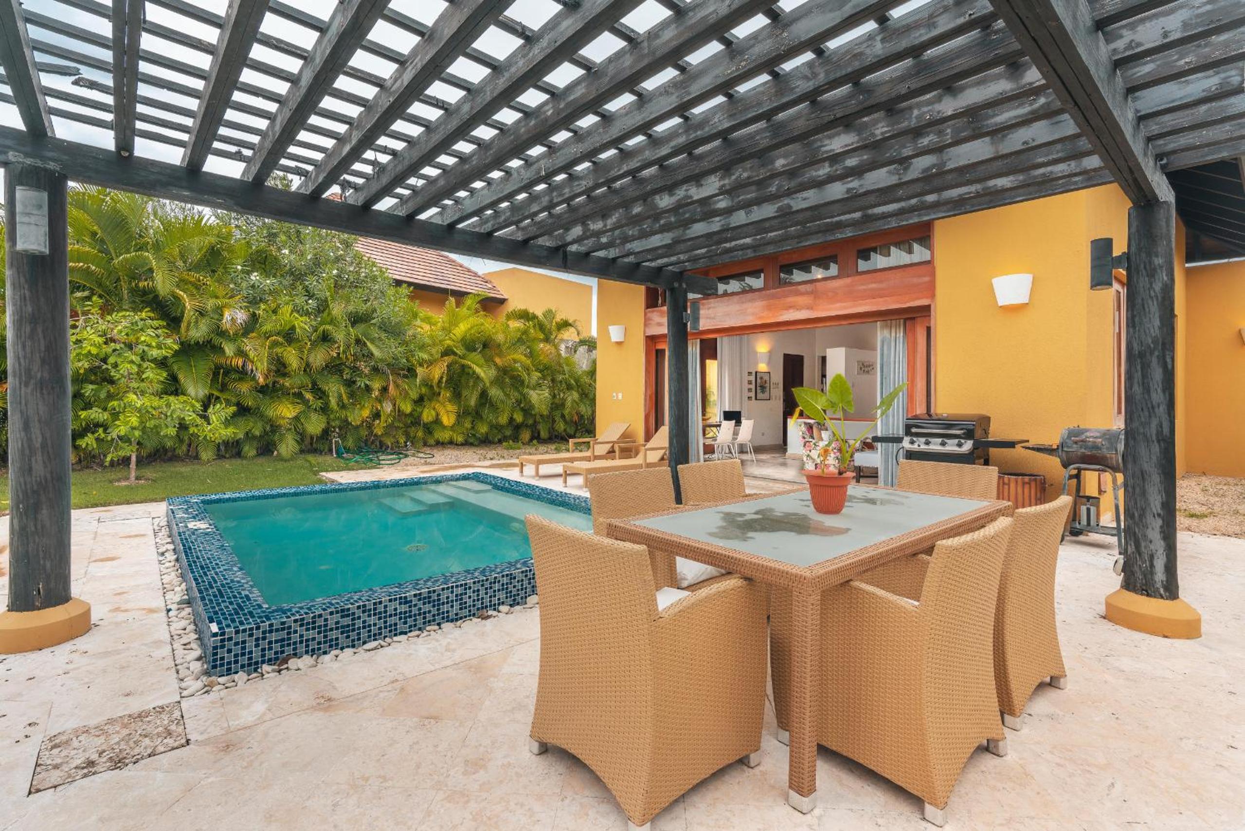Bungalow with tropical style at cap cana A8C view 4