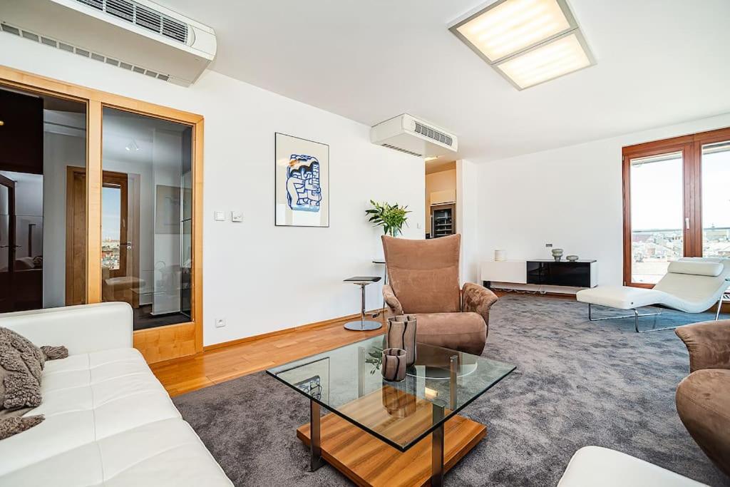 Shiny Rooftop Apart with Free Garage