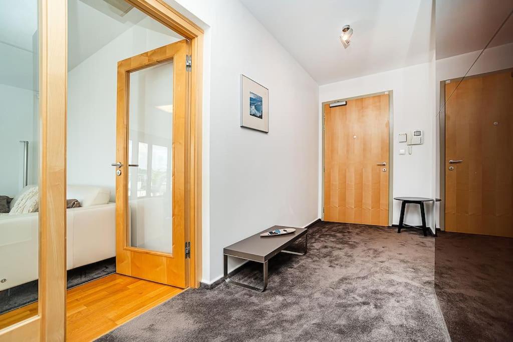 Shiny Rooftop Apart with Free Garage