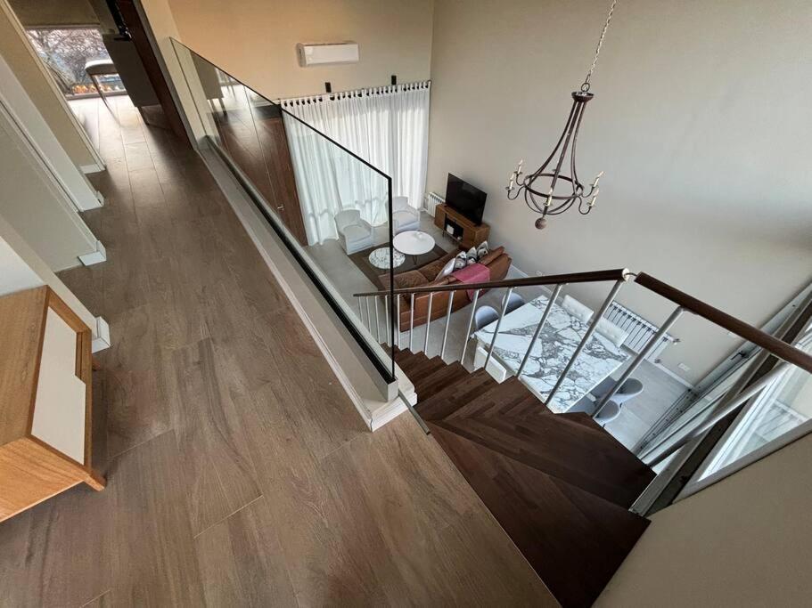 Modern Two-story House with Terrace in Nuñez River