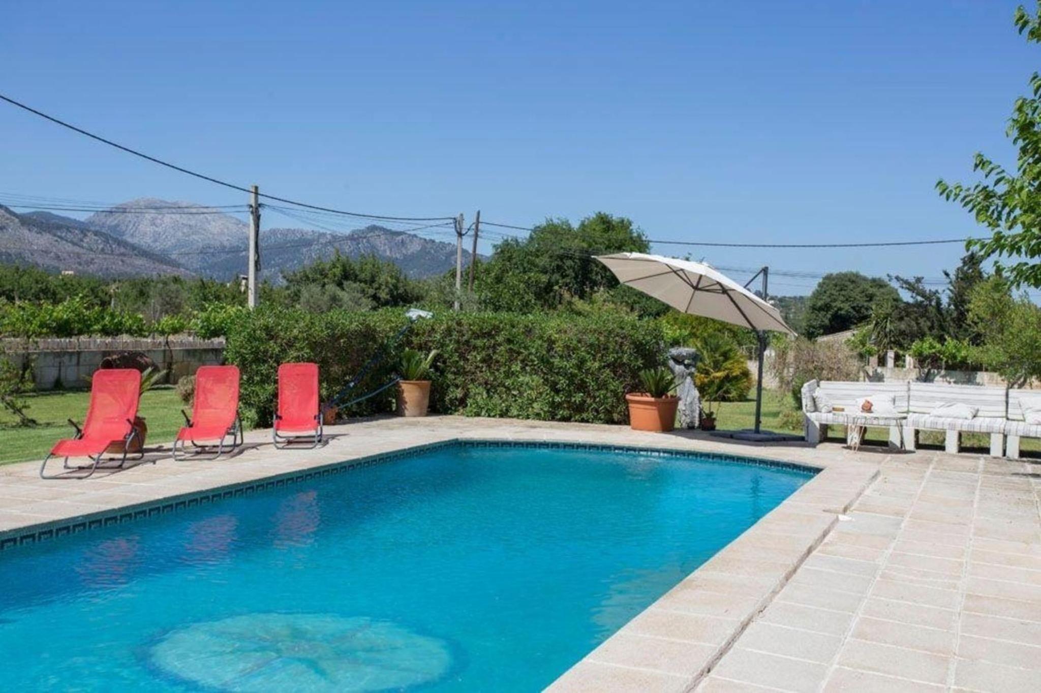 Gemütliches Ferienhaus mit Pool bei Selva
