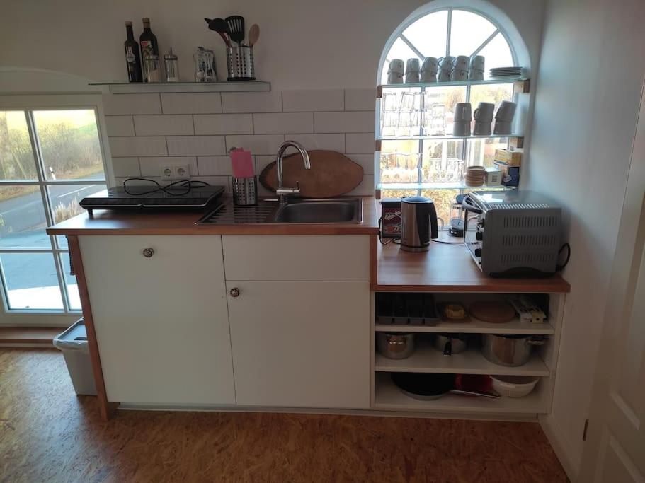 Weit draußen und doch mittendrin im Apartment