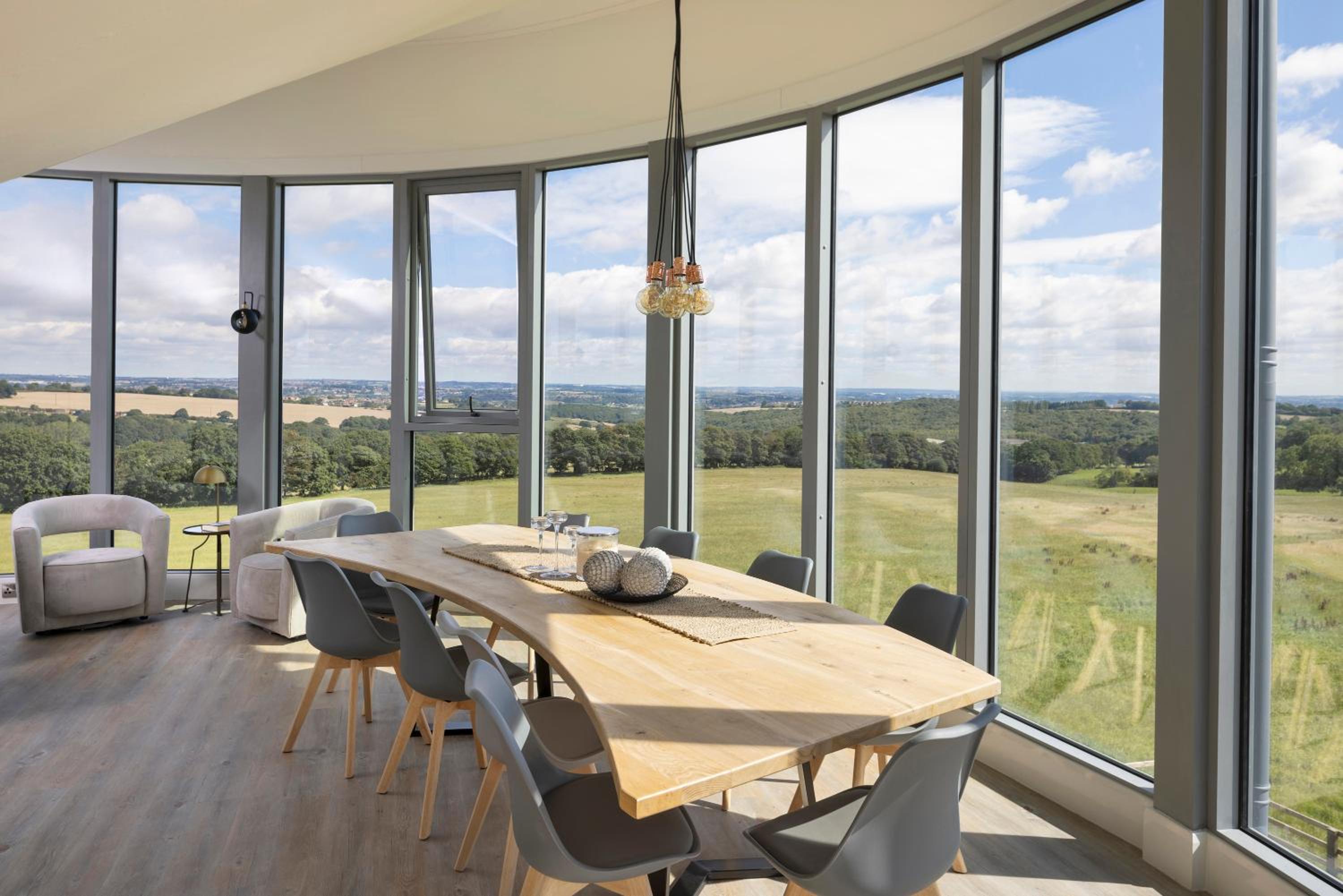 Luxury Converted Water Tower In Yorkshire view 3