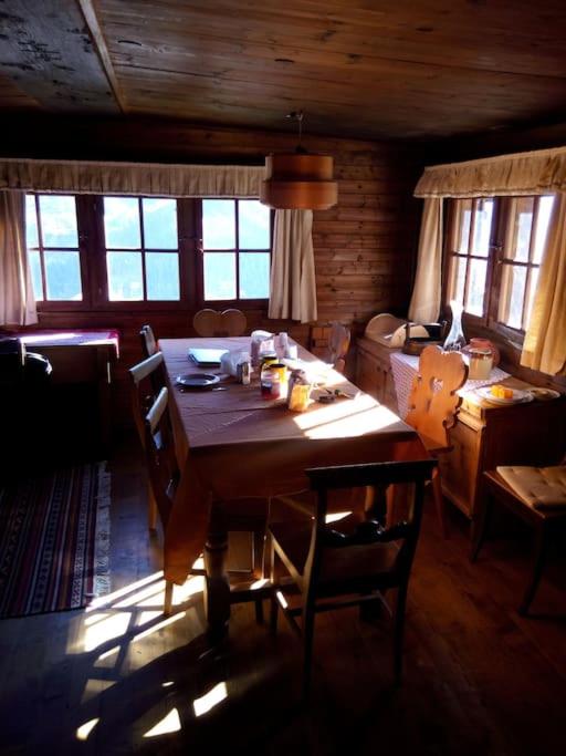 Swiss chalet with panorama
