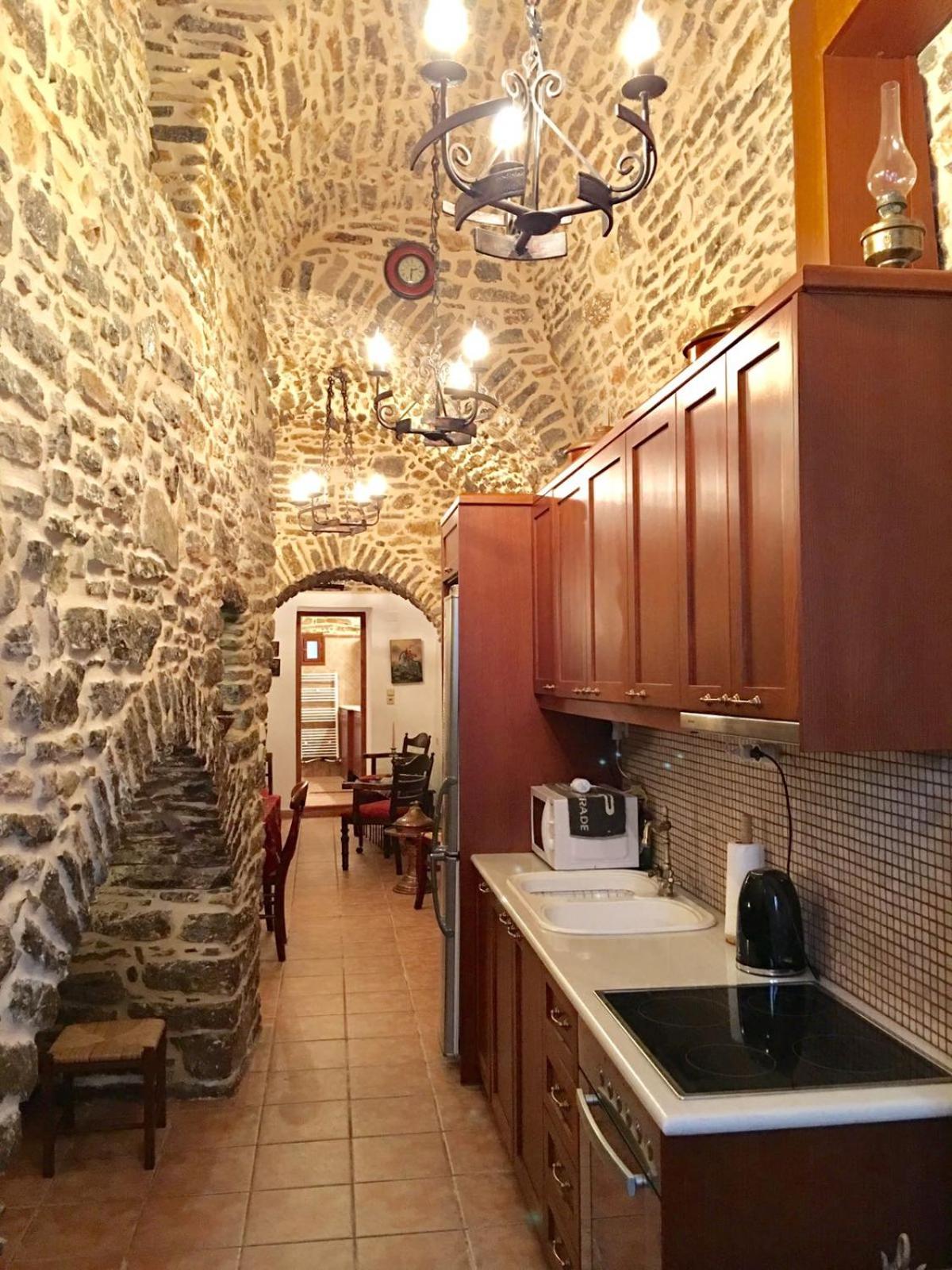 Medieval Double Storey Stone House in Pyrgi Chios
