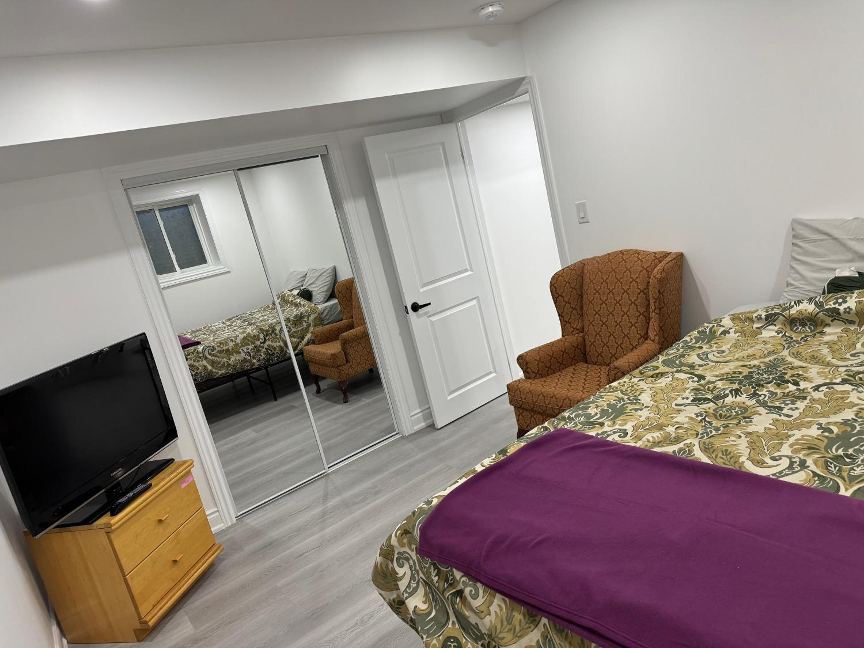 New Furnished Basement Apartment Milton For Single, Couple or Small Family