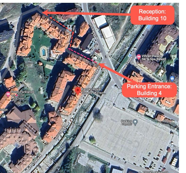 Bansko Royal Towers George Apartment, next to the Gongola