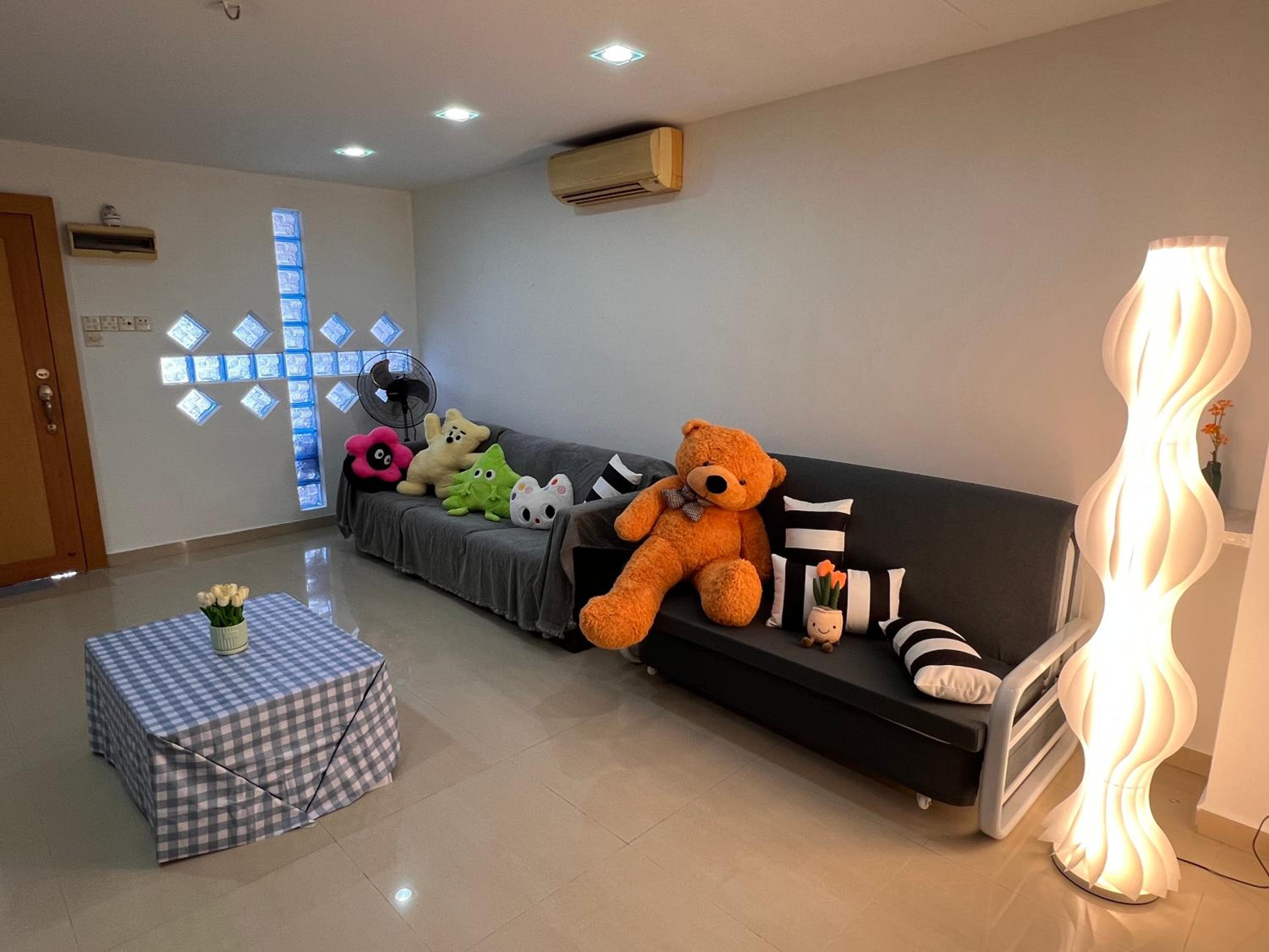 Teddy House with Kids Corner at Bukit Indah Near Legoland and EcoBotanic