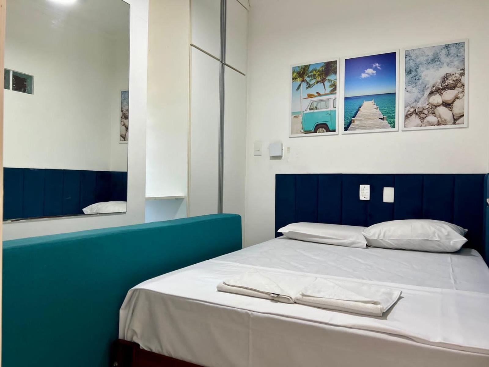 Excelente apartamento nr 317, 2dormitórios, Pé na Areia Praia das Toninhas com Piscina