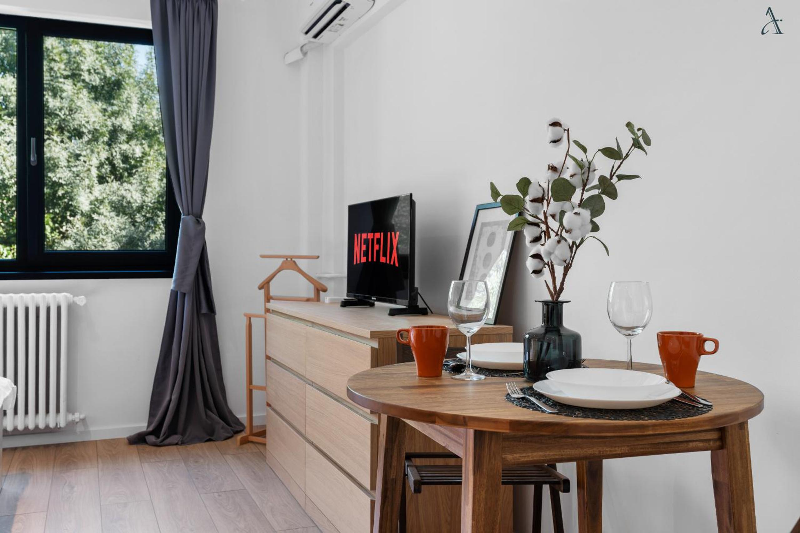Cozy Downton Studio