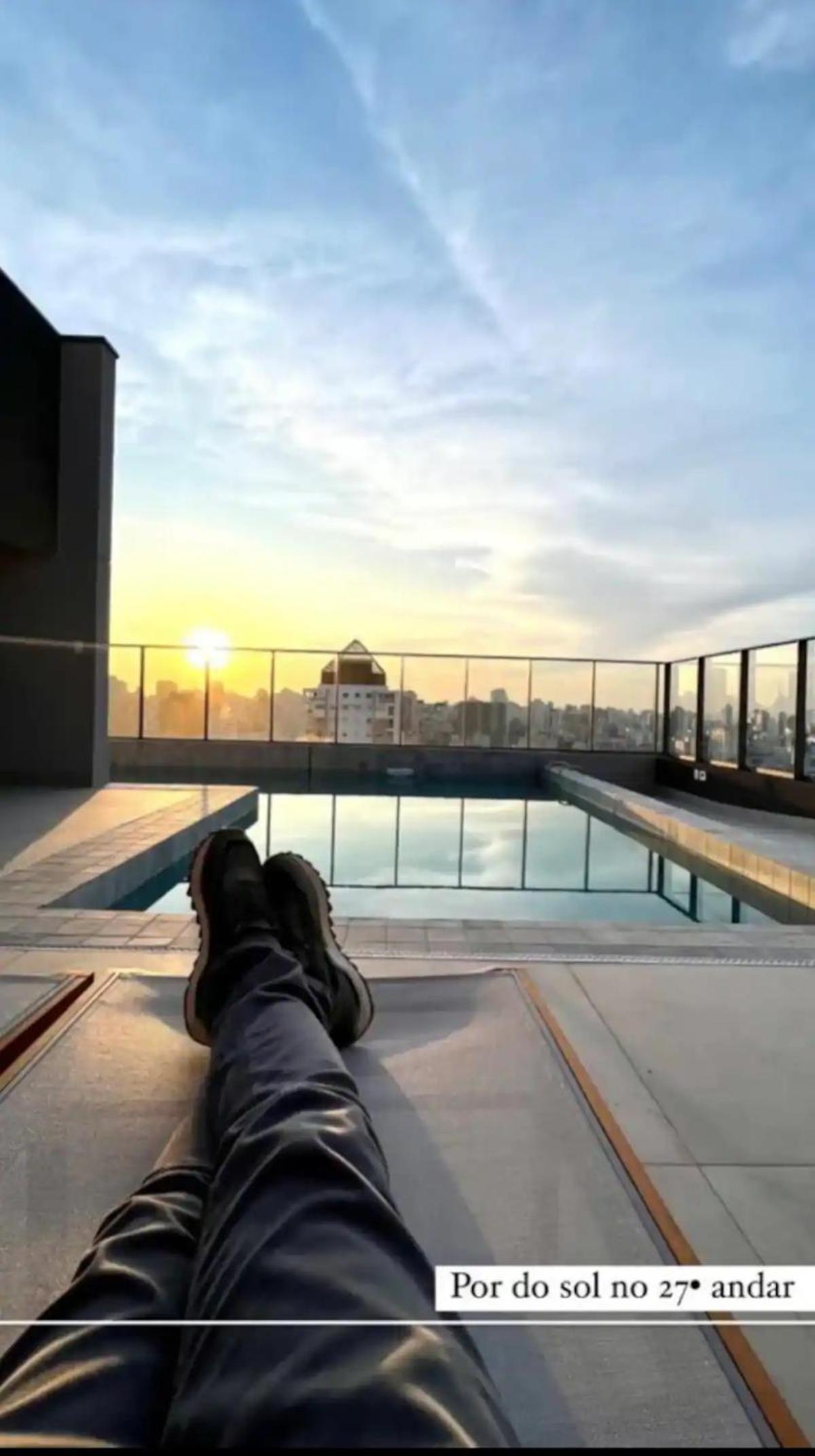 Studio ampliado no 18 andar com uma vista incrivel