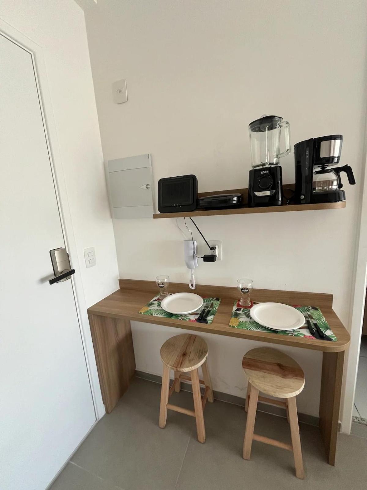 Studio ampliado no 18 andar com uma vista incrivel