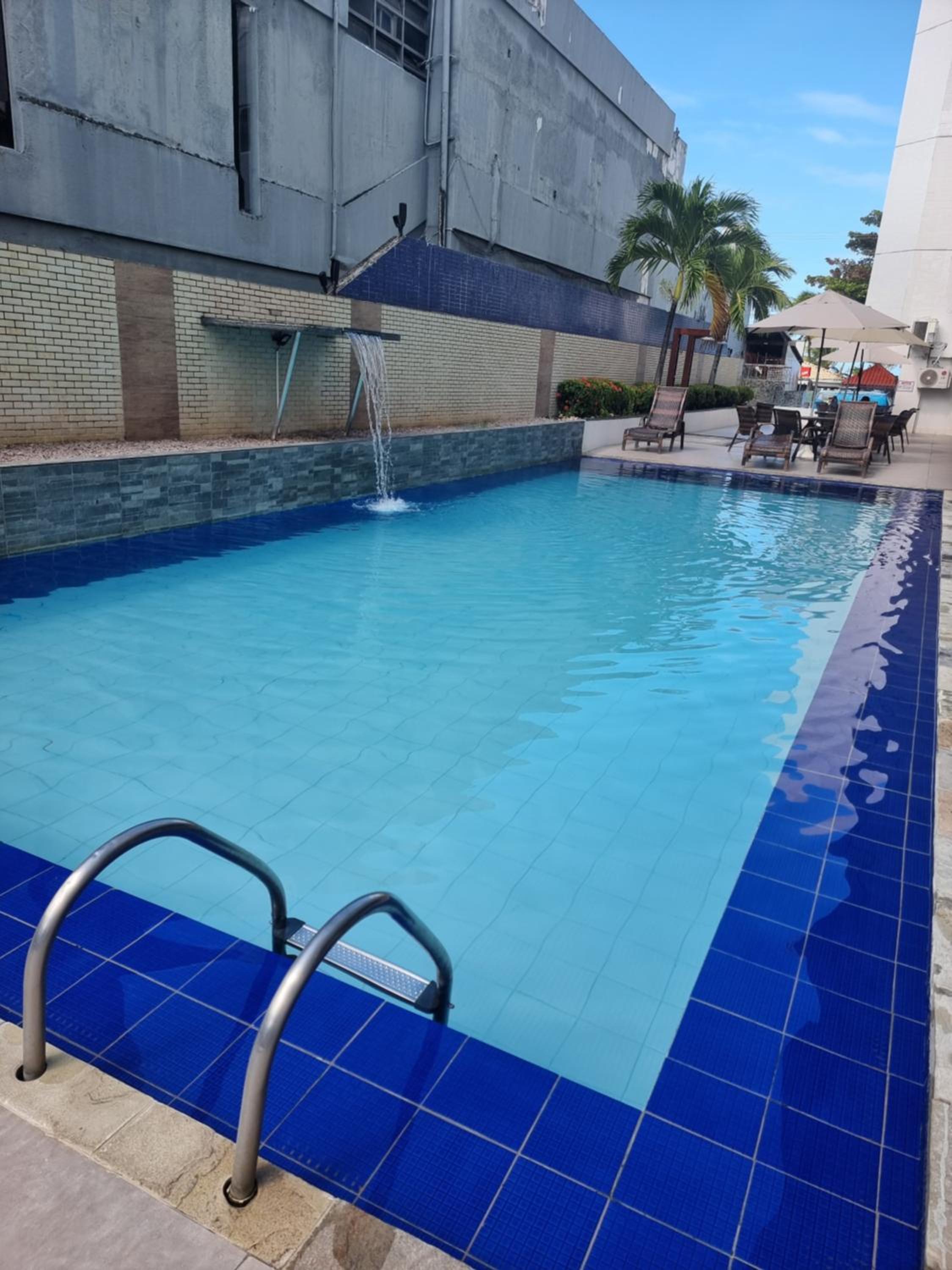 Flat Beira-mar completo com limpeza no nobile suites Tambaú