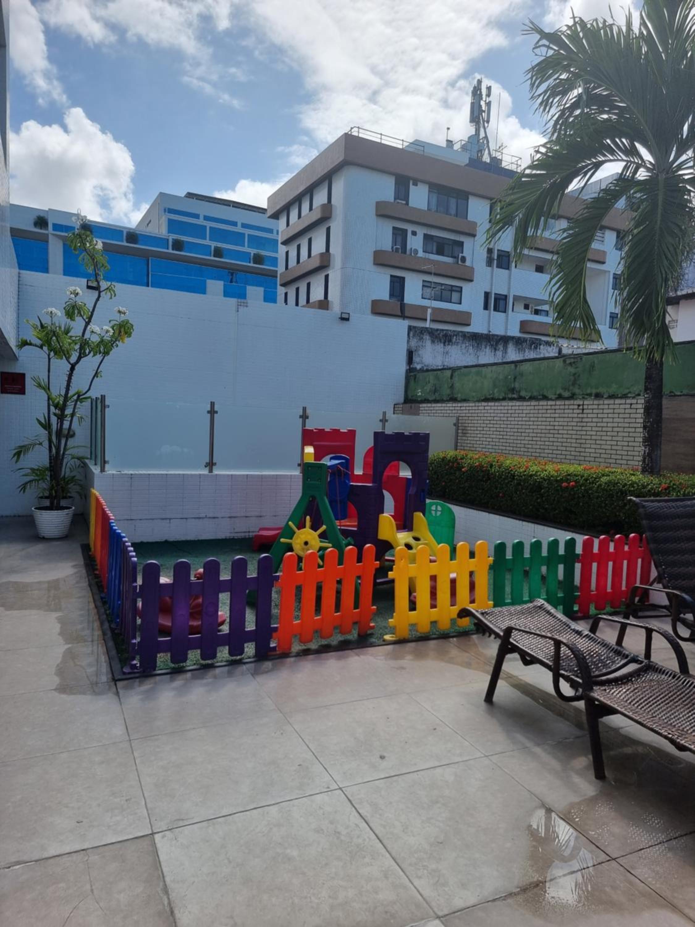 Flat Beira-mar completo com limpeza no nobile suites Tambaú