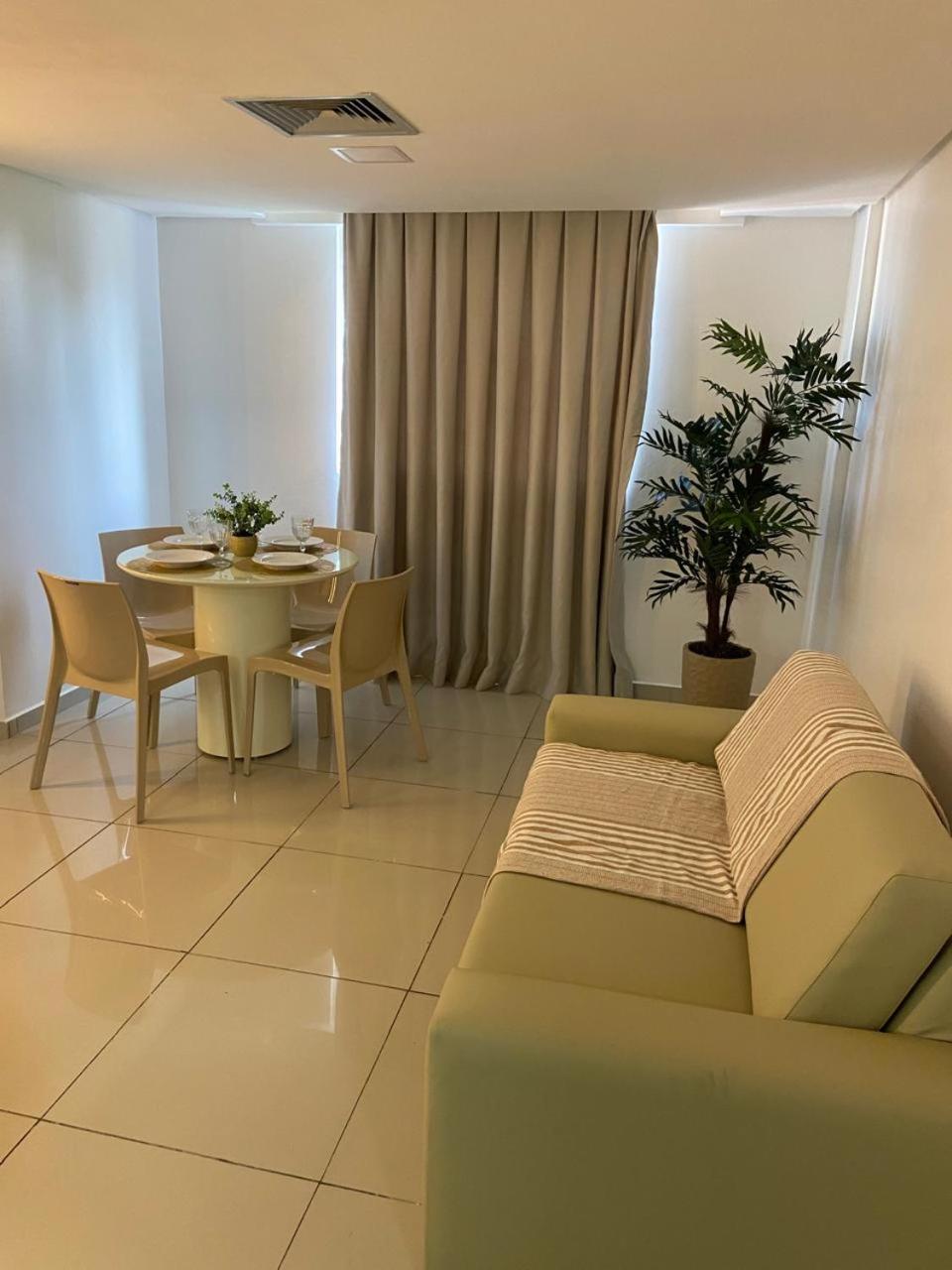 Flat Beira-mar completo com limpeza no nobile suites Tambaú