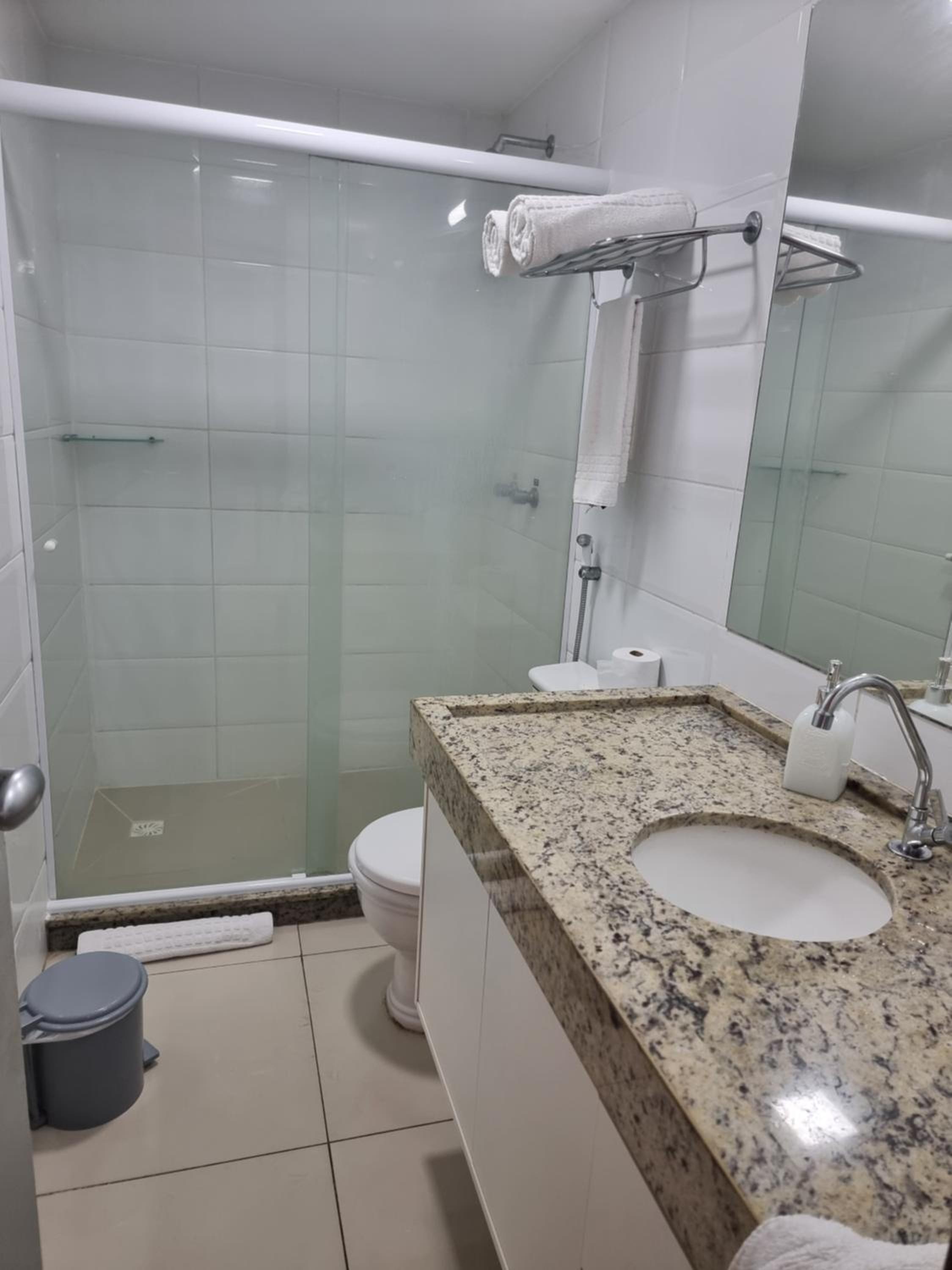 Flat Beira-mar completo com limpeza no nobile suites Tambaú