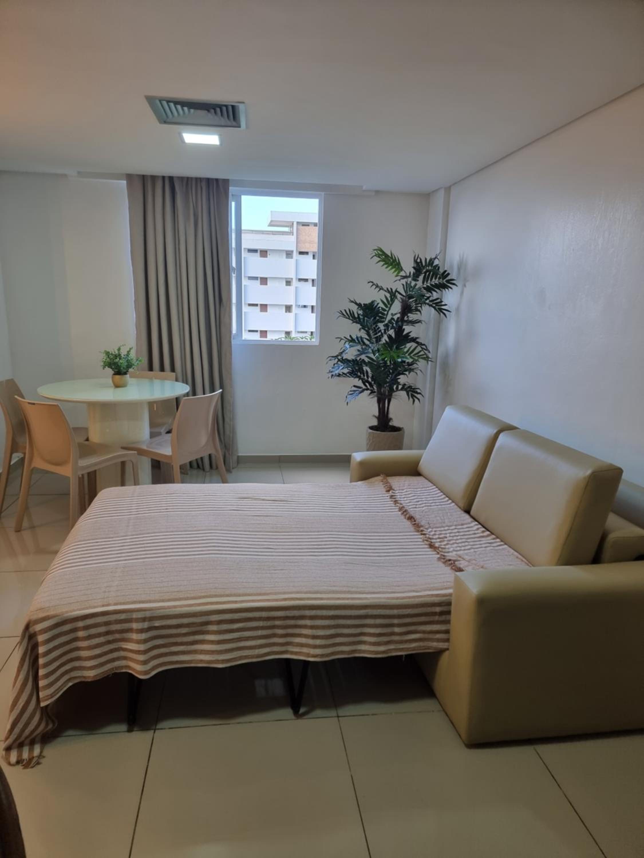 Flat Beira-mar completo com limpeza no nobile suites Tambaú