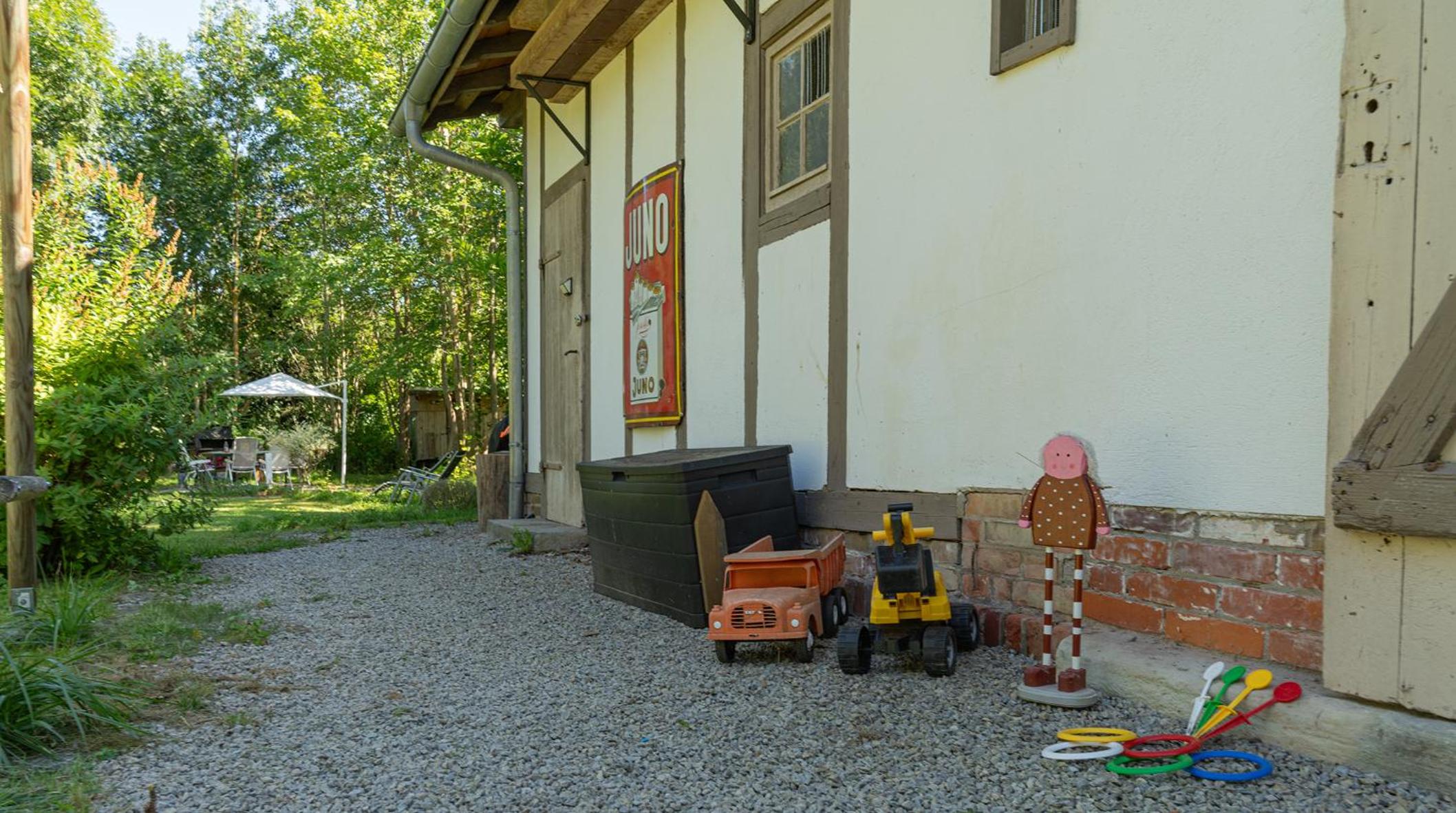 Bahnhof Paulinzella mit Sauna